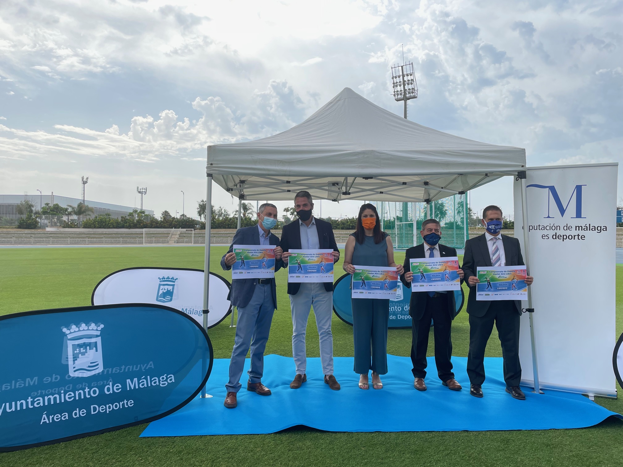 LOS MEJORES ATLETAS MÁSTER ESPAÑOLES, EN EL ESTADIO CIUDAD DE MÁLAGA ESTE FIN DE SEMANA