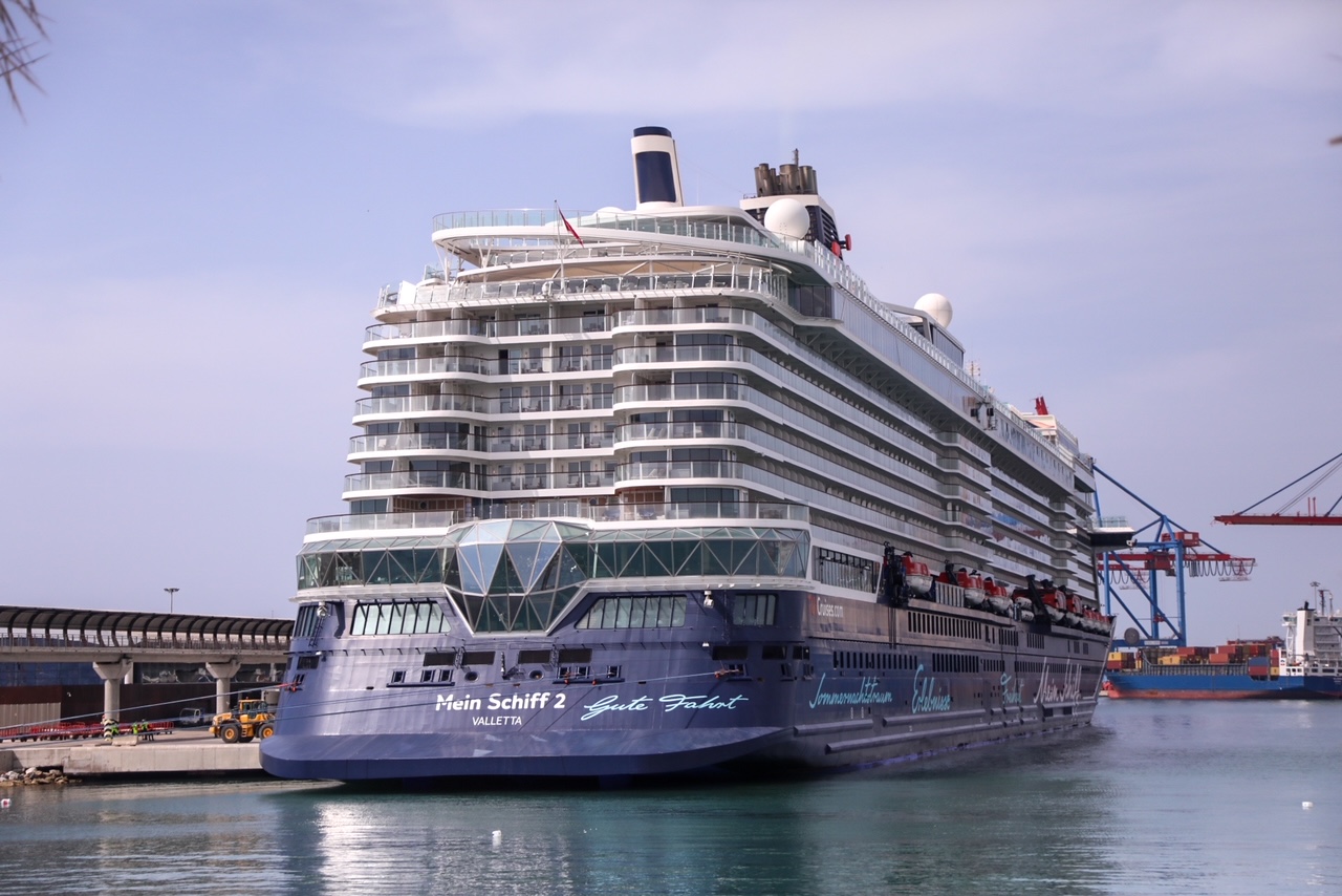 EL BUQUE ‘MEIN SCHIFF 2’ VUELVE HOY AL PUERTO DE MÁLAGA