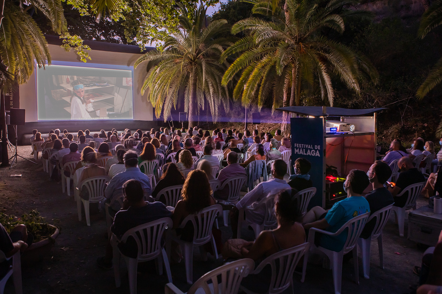 MÁS DE 25.000 ESPECTADORES ASISTEN AL CINE DE VERANO DEL FESTIVAL DE MÁLAGA