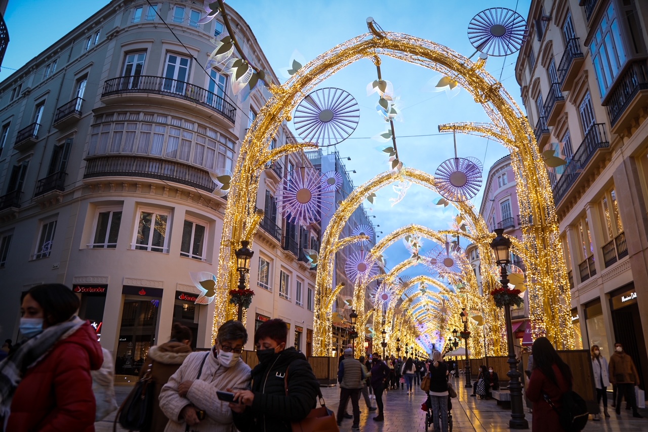 LAS LUCES DE NAVIDAD DE MÁLAGA ESTÁN ENTRE LAS 20 MEJORES Y MÁS BONITAS DE EUROPA SEGÚN LA ...