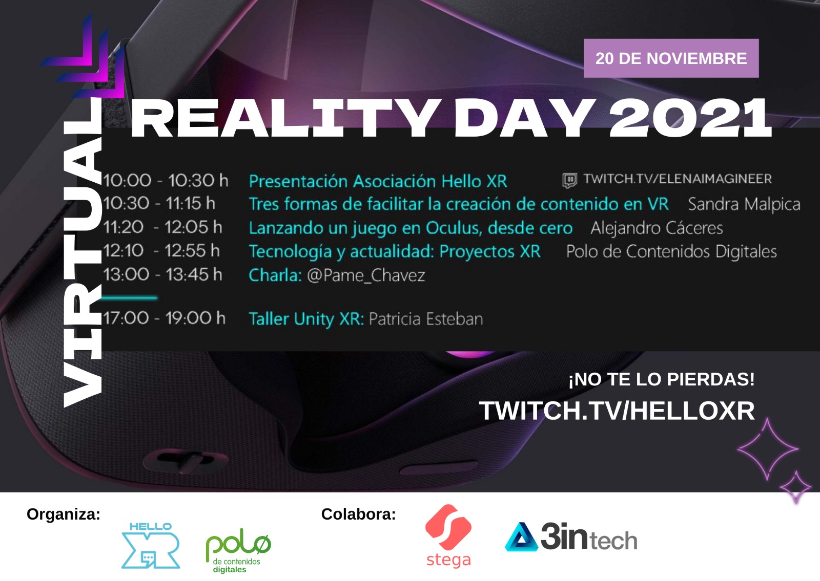 MÁLAGA SE SUMA A LA CELEBRACIÓN DEL DÍA MUNDIAL DE LA REALIDAD VIRTUAL