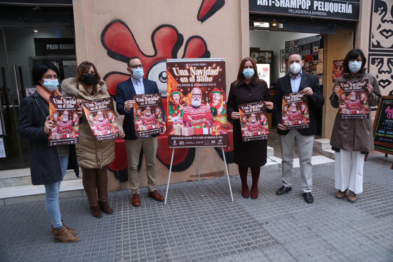 EL AYUNTAMIENTO DE MÁLAGA LANZA LA NUEVA CAMPAÑA ‘UNA NAVIDAD EN EL SOHO’ PARA PROMOVER EL ...