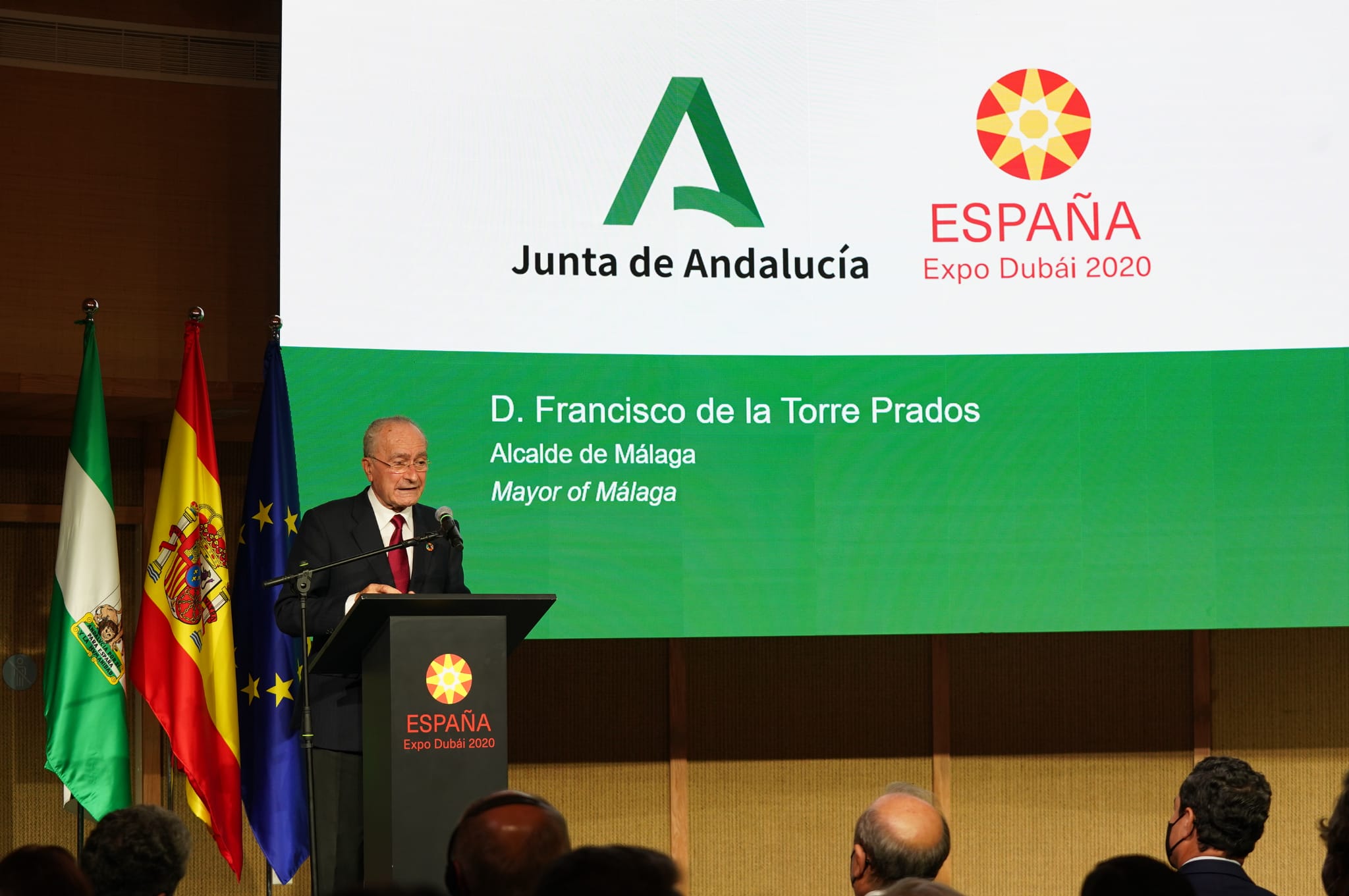 LA CANDIDATURA DE MÁLAGA A ALBERGAR UNA EXPO INTERNACIONAL EN 2027, PRESENTE HOY EN DUBÁI