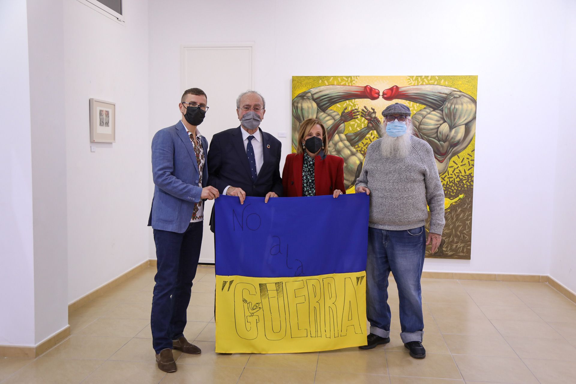 EXPOSICIÓN DEL ARTISTA UCRANIANO ANDRII KRYSTSUN EN LA ASOCIACIÓN APLAMA