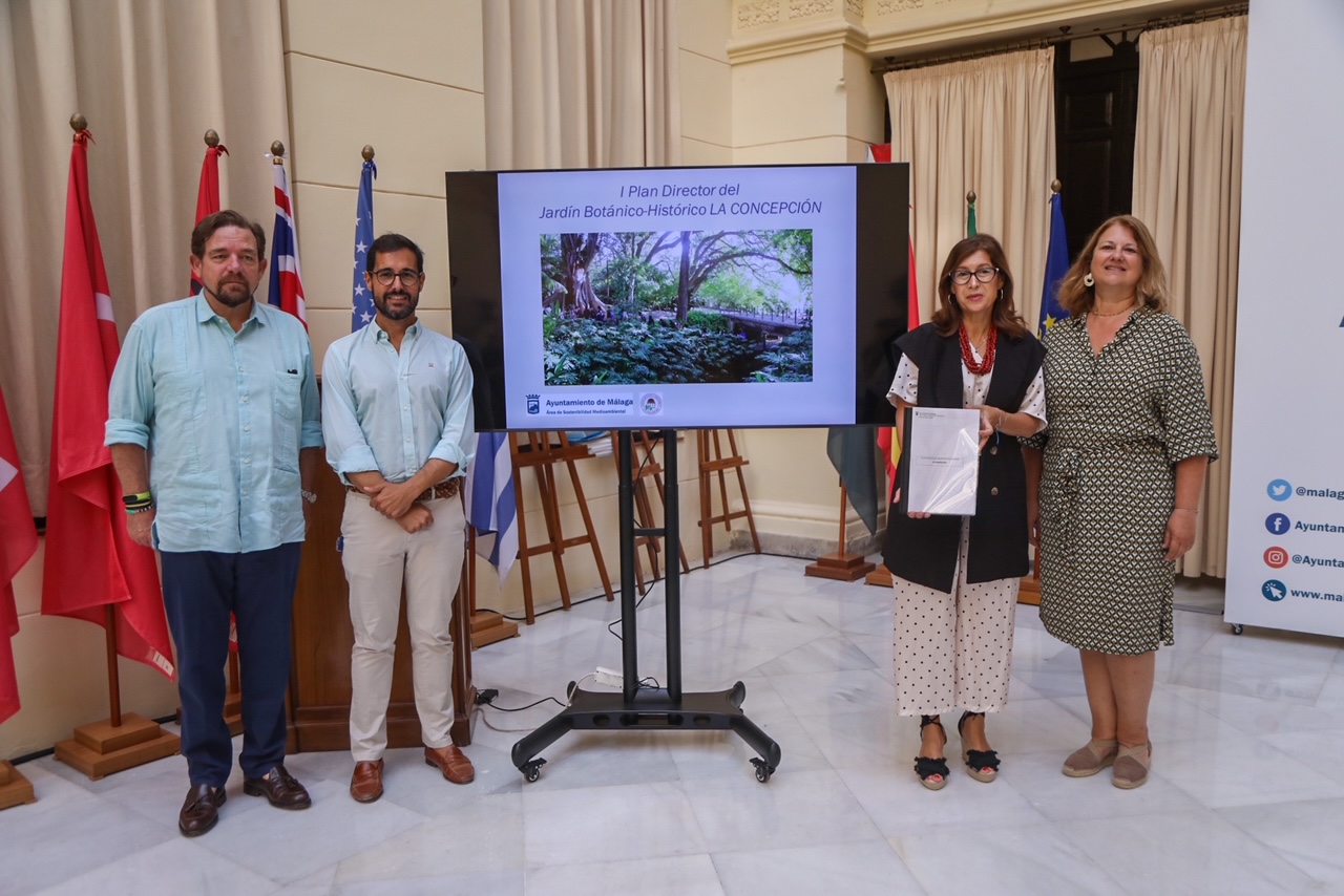 EL JARDÍN BOTÁNICO LA CONCEPCIÓN PRESENTA LOS TRABAJOS DE SU PRIMER PLAN DIRECTOR