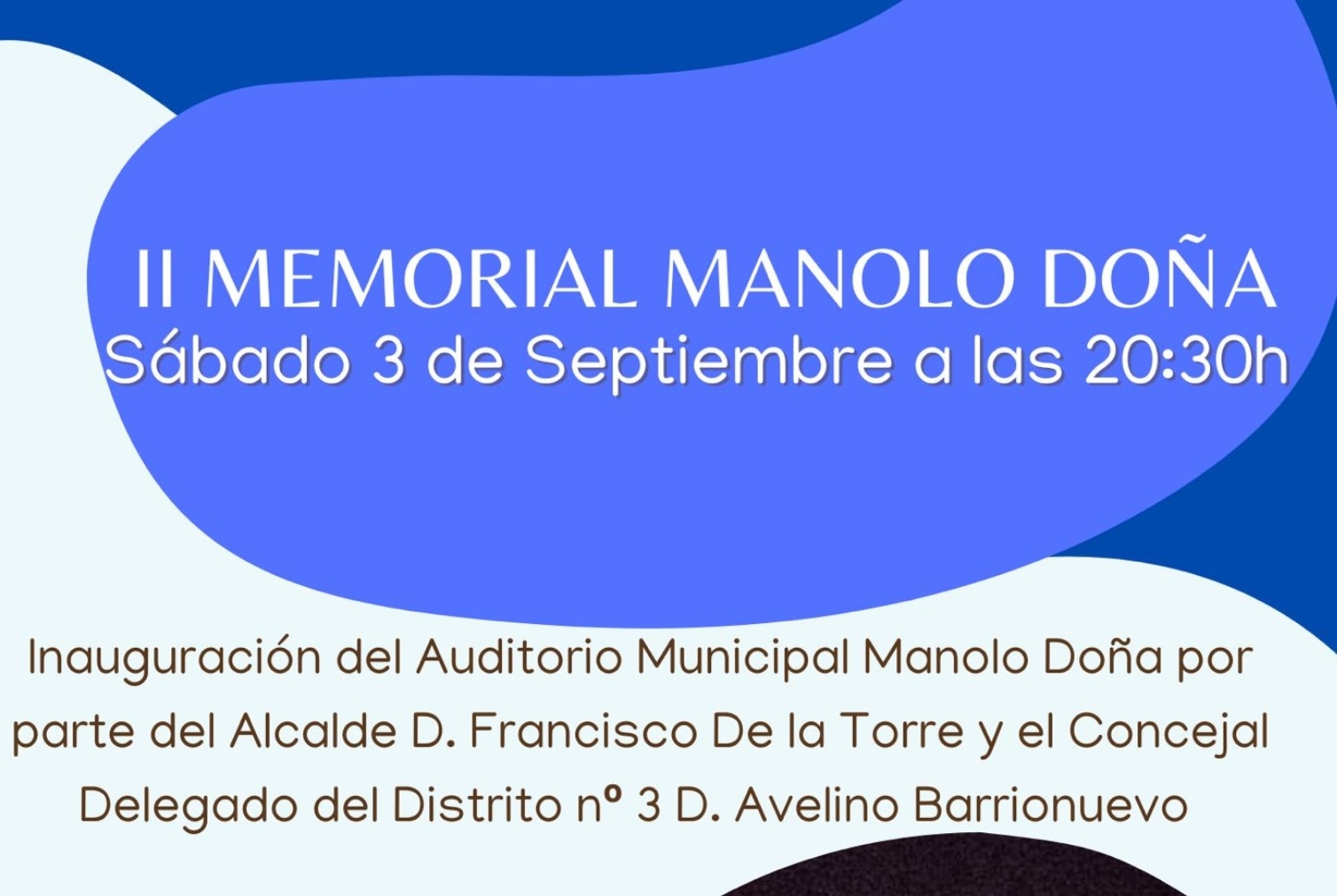 EL AUDITORIO DEL JARDÍN DE MÁLAGA ACOGERÁ MAÑANA LA SEGUNDA EDICIÓN DEL MEMORIAL MANOLO DOÑA