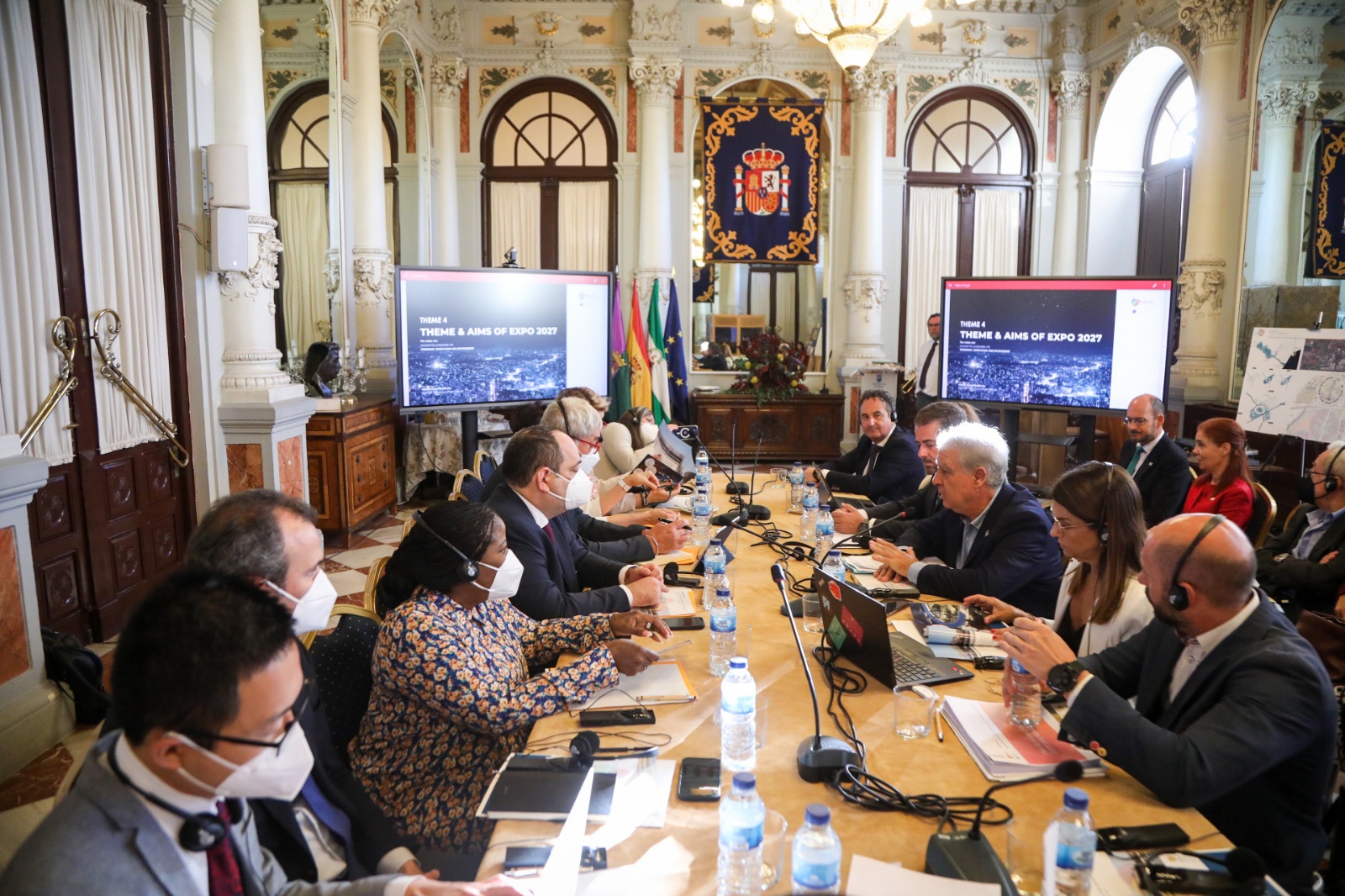 LA DELEGACIÓN DE LA OFICINA INTERNACIONAL DE EXPOSICIONES (BIE) MANTIENE REUNIONES EN EL
 ...