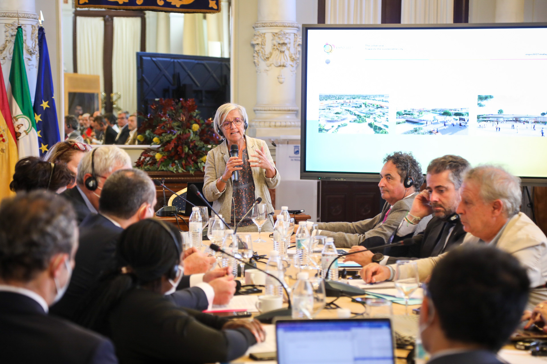 LA DELEGACIÓN DE LA OFICINA INTERNACIONAL DE EXPOSICIONES (BIE) MANTIENE REUNIONES DE TRABAJO ...