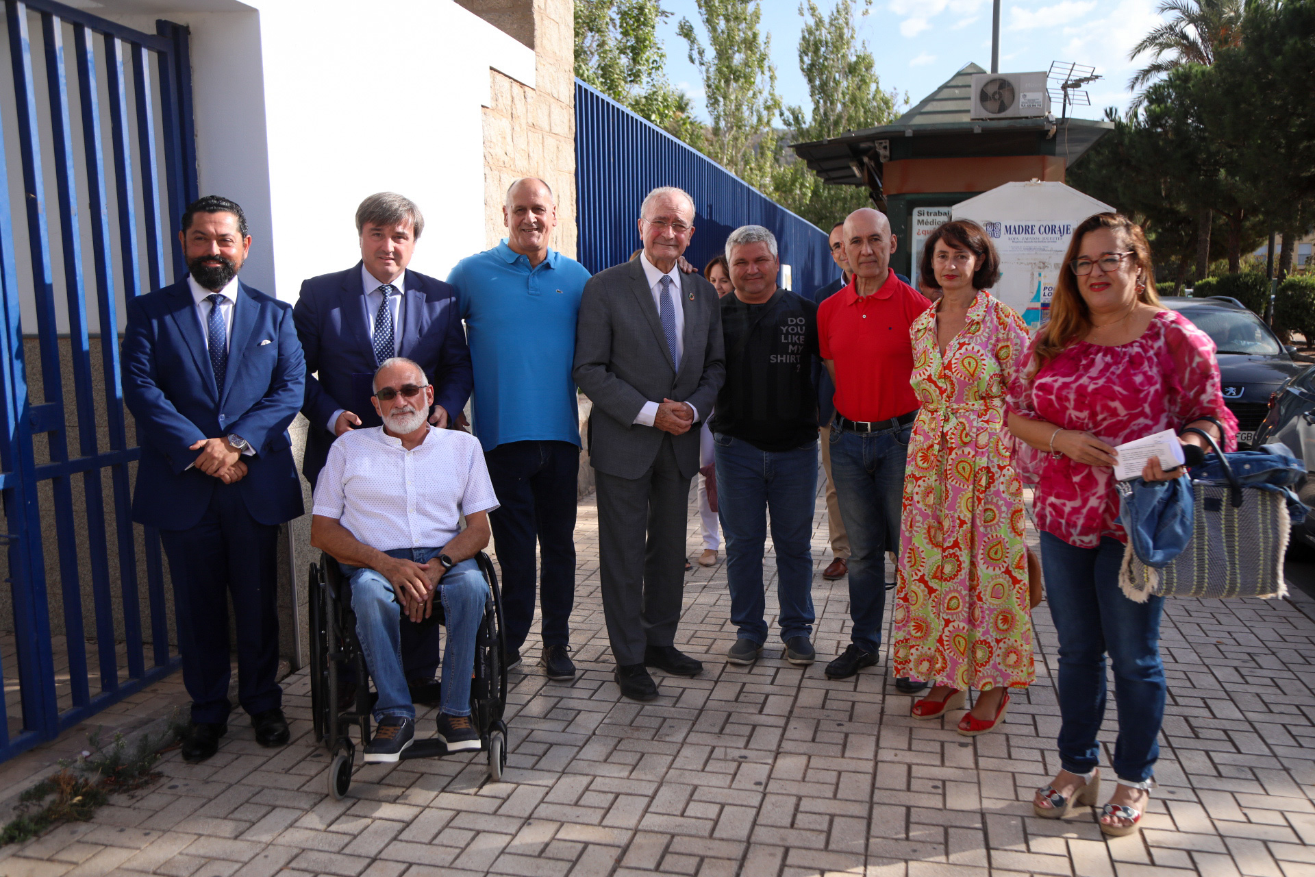 INAUGURACIÓN GLORIETA DEDICADA A JOSÉ GASPAR ANAYA MUÑOZ