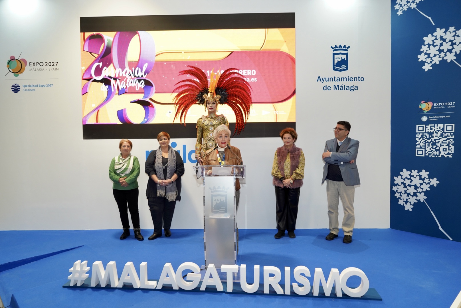 EL CARNAVAL DE MÁLAGA VUELVE A SONAR CON FUERZA EN FITUR