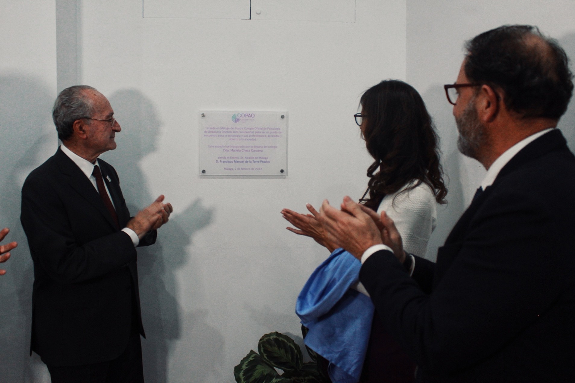 INAUGURACIÓN COLEGIO OFICIAL PSICÓLOGOS ANDALUCÍA ORIENTAL