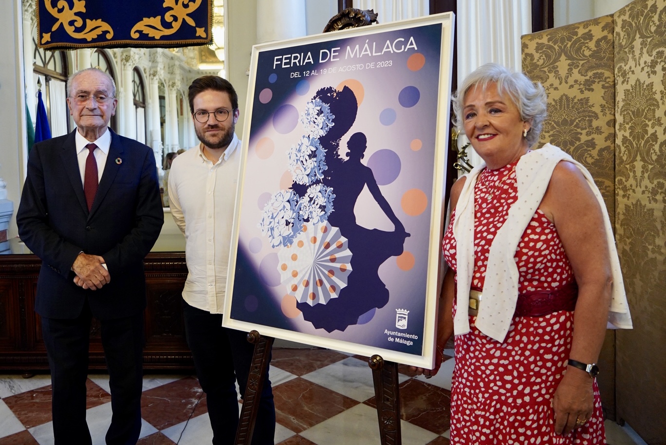 PRESENTADO EL CARTEL DE LA FERIA DE MÁLAGA 2023, “ASÓMBRATE EN LA FERIA”, OBRA DEL MALAGUEÑO ...