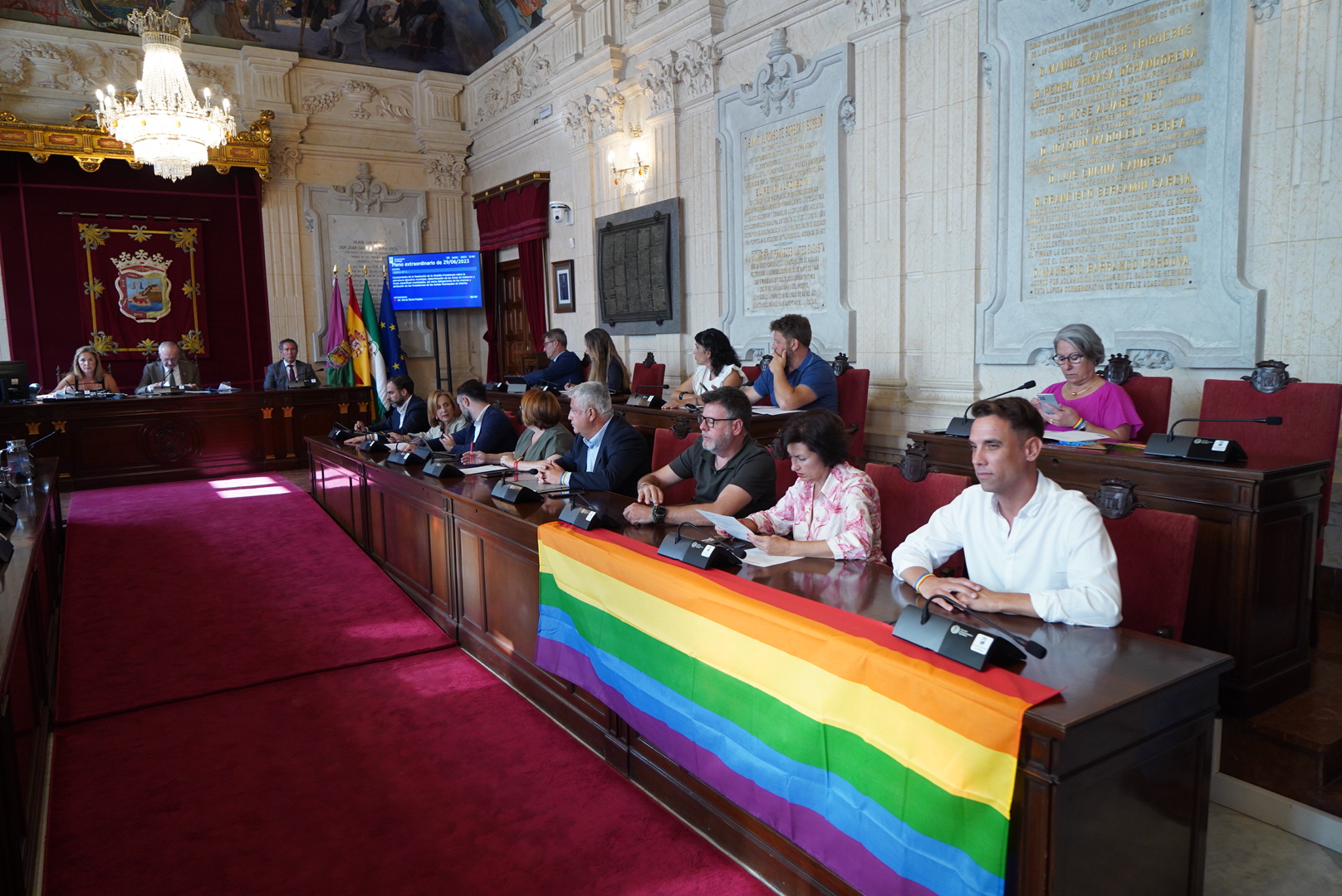 EL AYUNTAMIENTO DE MÁLAGA CELEBRA EL PLENO DE ORGANIZACIÓN