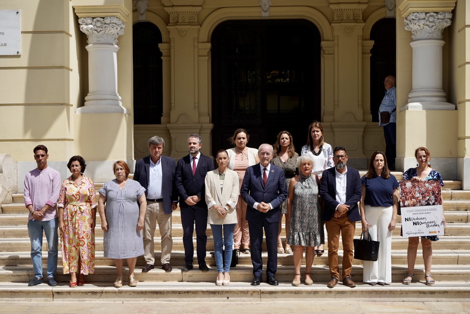 MINUTO DE SILENCIO XXVI ANIVERSARIO DEL ASESINATO DE MIGUEL ÁNGEL BLANCO