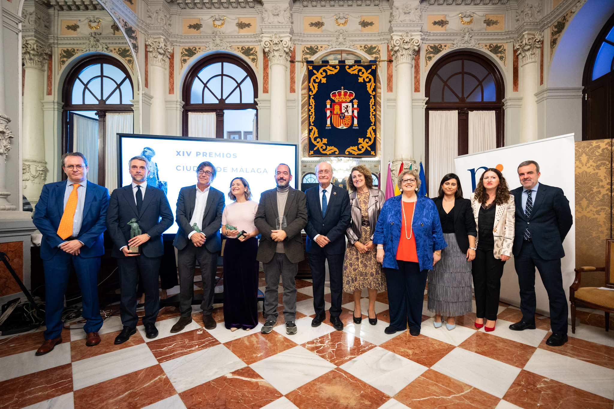 EL AYUNTAMIENTO ENTREGA LOS XIV PREMIOS DE PERIODISMO CIUDAD DE MÁLAGA