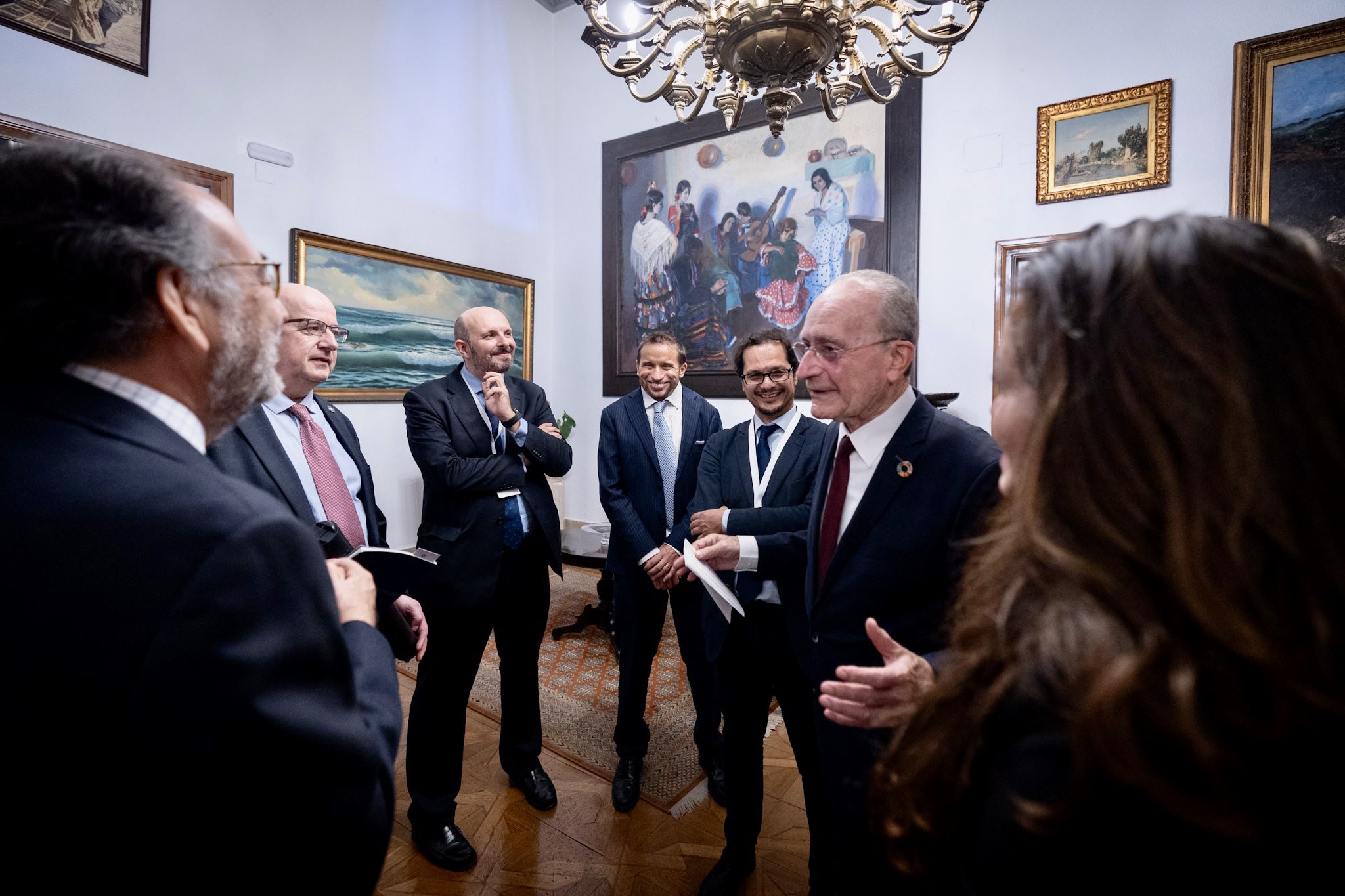 RECEPCIÓN MUNICIPAL EN EL AYUNTAMIENTO CON MOTIVO DE LA INAUGURACIÓN DEL CENTRO DE ...