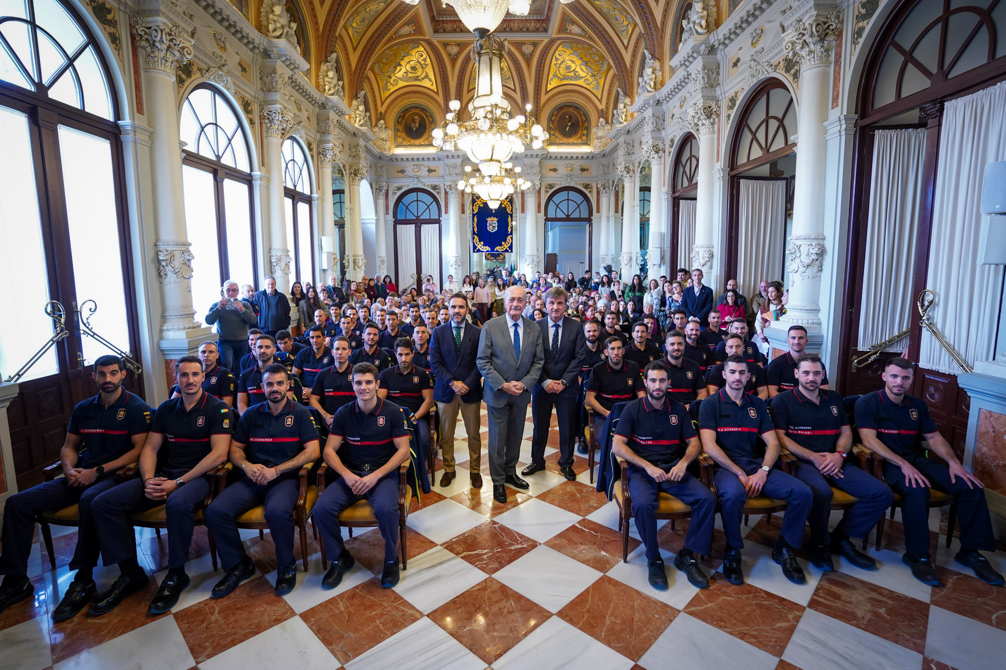 EL REAL CUERPO DE BOMBEROS DE MÁLAGA INCORPORA A 40 NUEVOS EFECTIVOS