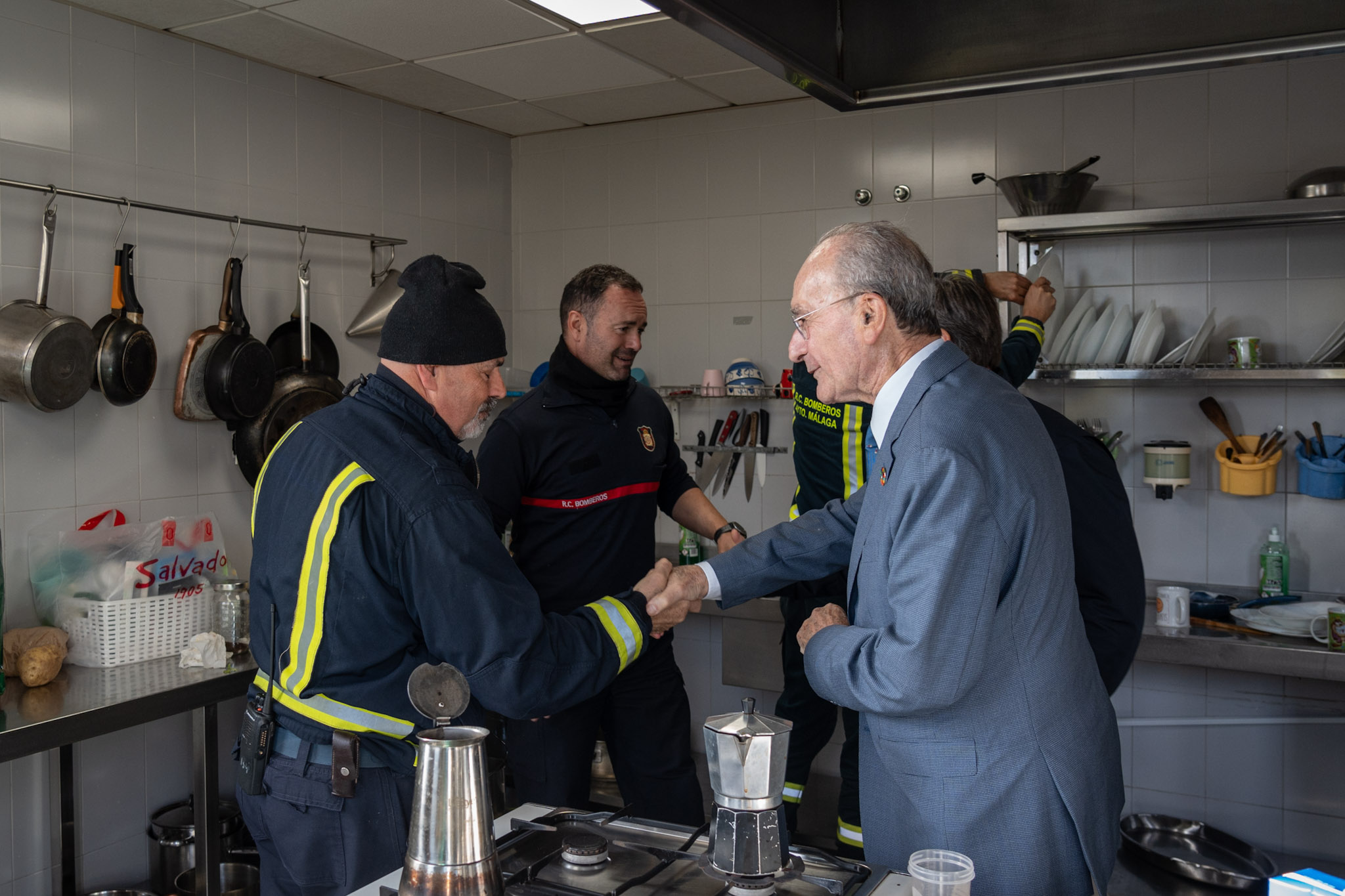 VISITA ALCALDE A LAS INSTALACIONES MUNICIPALES DEL ÁREA DE SEGURIDAD