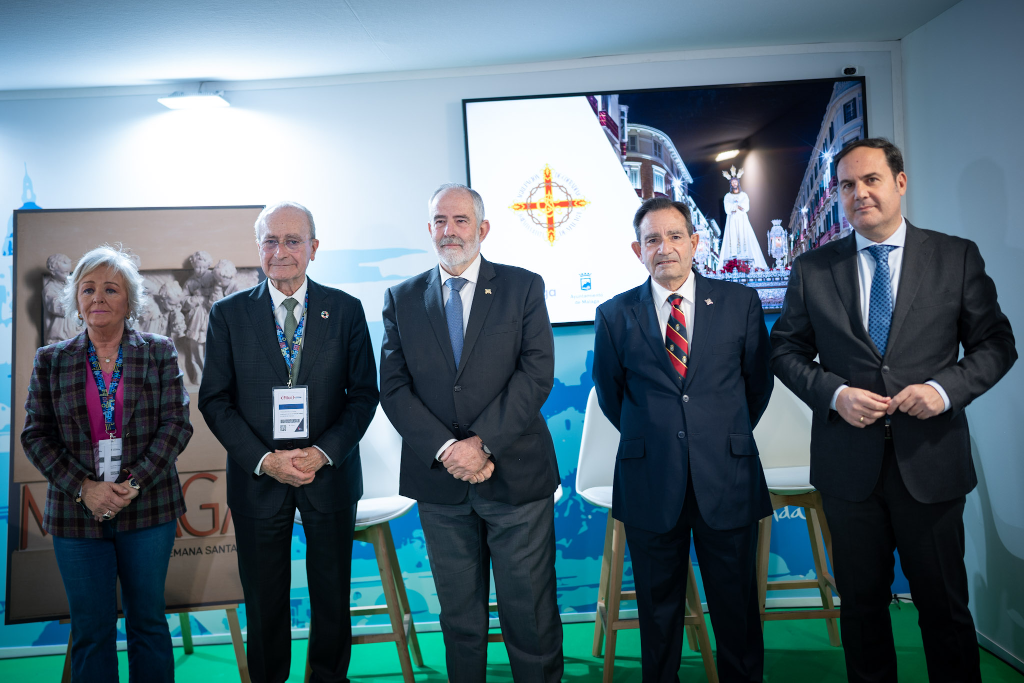 LA AGRUPACIÓN DE COFRADÍAS Y EL AYUNTAMIENTO LLEVAN LA SEMANA SANTA DE MÁLAGA A FITUR