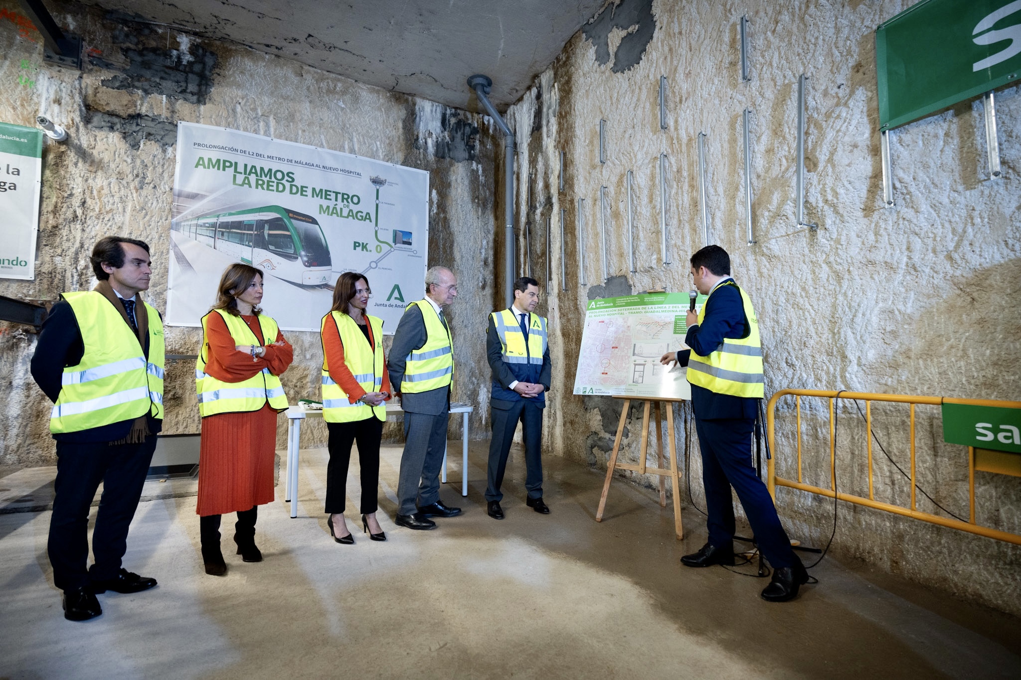 INICIO OBRAS METRO TRAMO GUADALMEDINA-HILERA