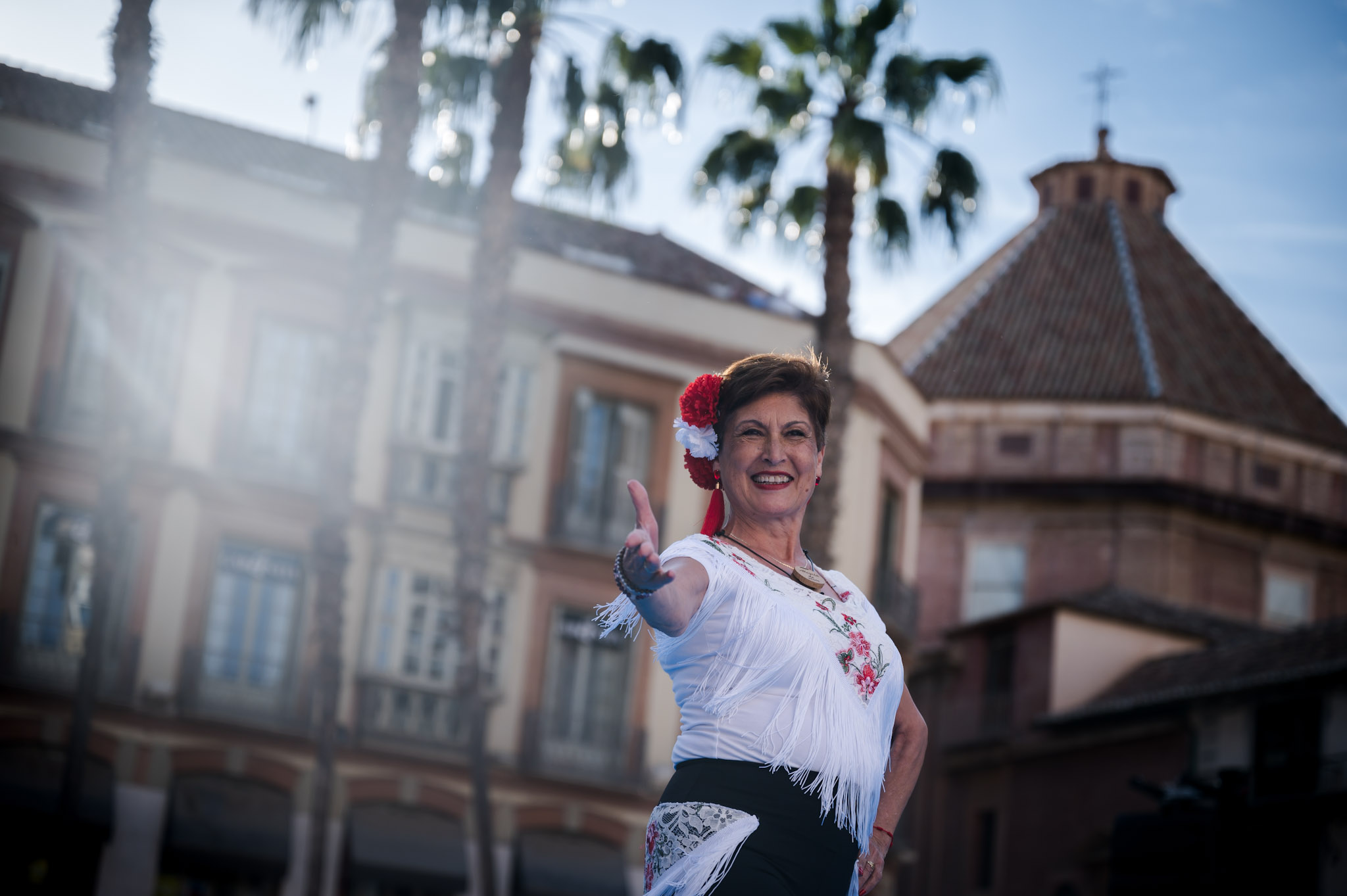 DESFILE DE LA PASARELA DE LAS PERSONAS MAYORES EN LA PLAZA DE LA CONSTITUCIÓN