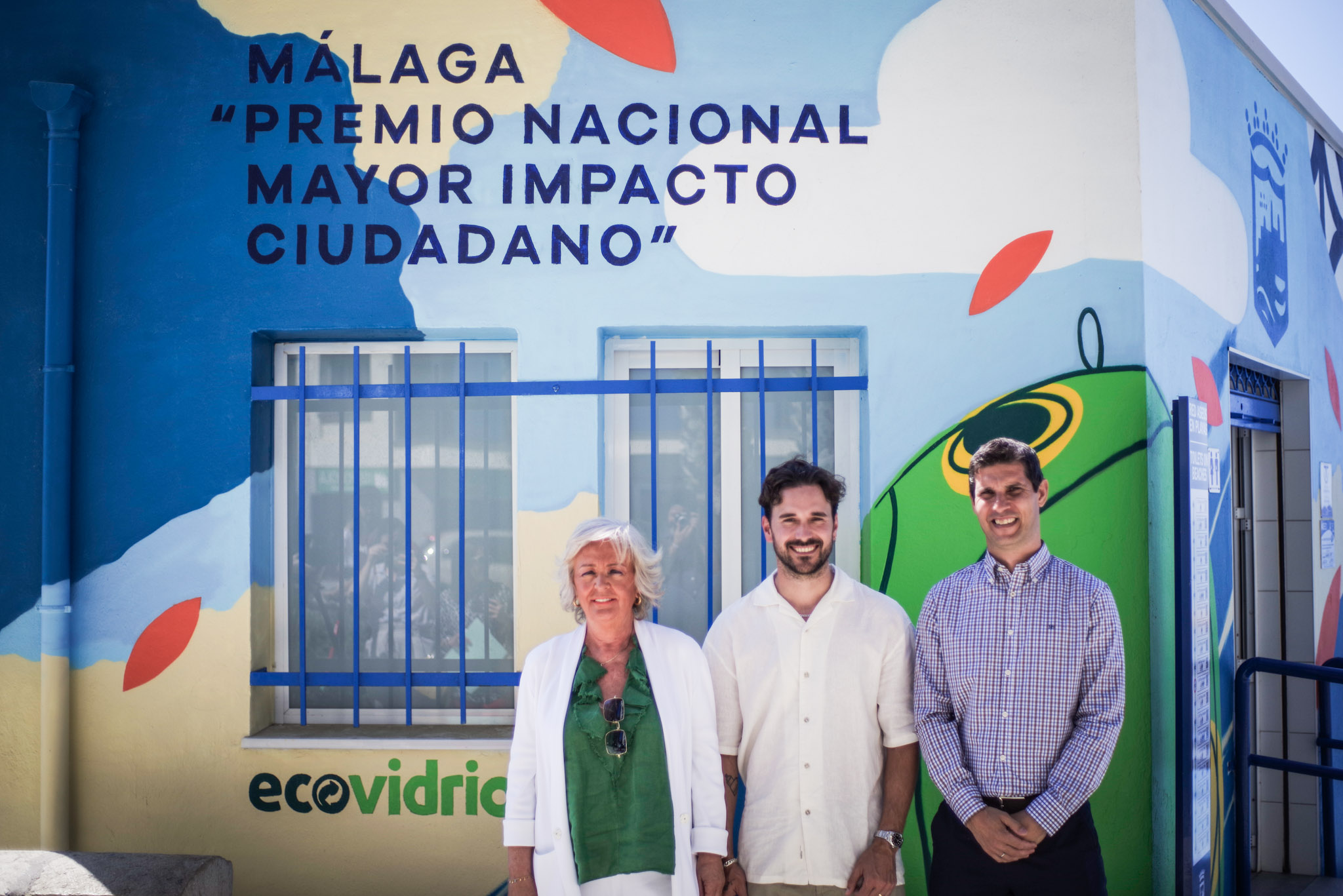 ECOVIDRIO HOMENAJEA AL AYUNTAMIENTO DE MÁLAGA POR SU PREMIO ‘MAYOR IMPACTO CIUDADANO’ 2023, CON ...