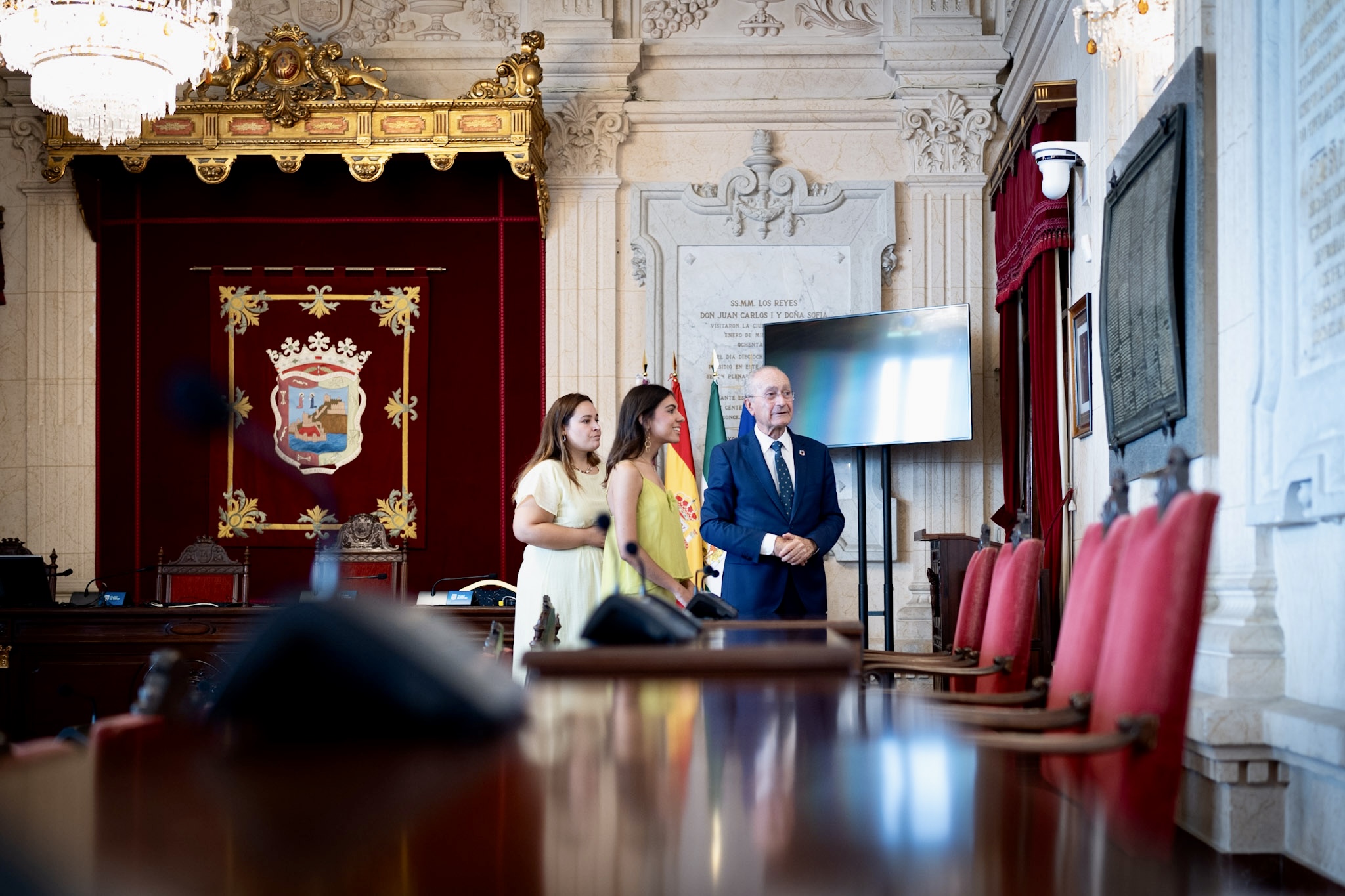 Recepción a la candidata que representa a Málaga para optar a la Capitalidad Europea de la Juventud 2027 (Abre en ventana nueva)