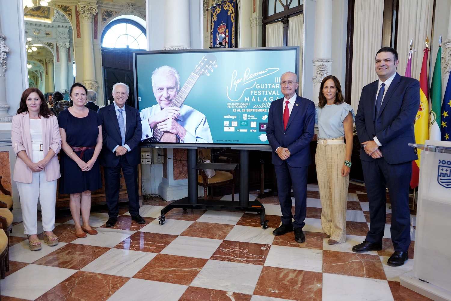 La III edición del ciclo ‘Pepe Romero Guitar Festival-Málaga’ estará dedicado al 80 cumpleaños ...