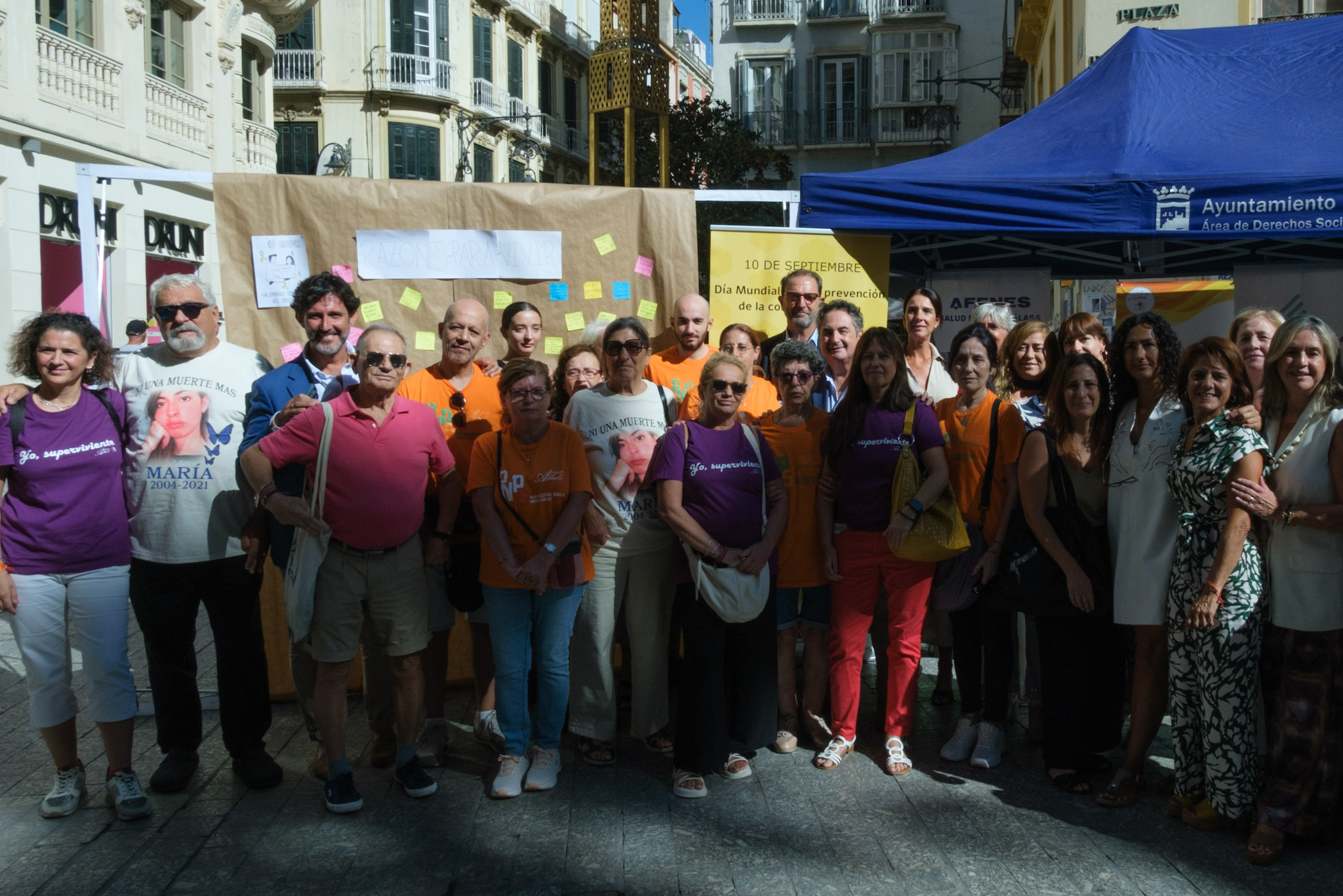 Málaga conmemora el Día Mundial para la Prevención del Suicidio