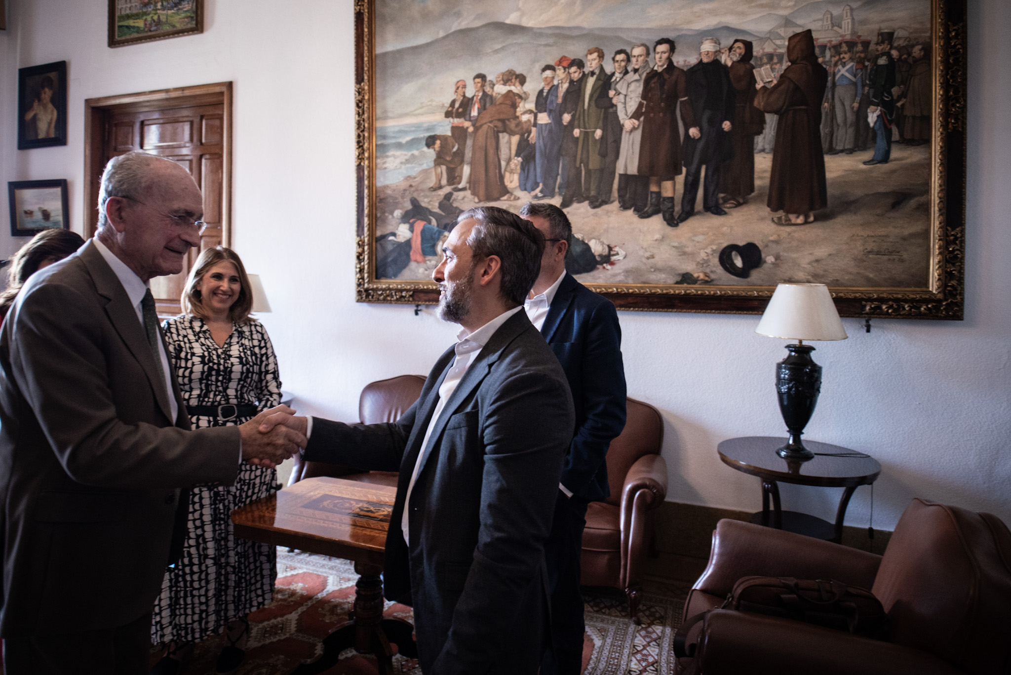 El alcalde de Málaga mantiene un encuentro con el Rector de la Universidad Europea de Andalucía