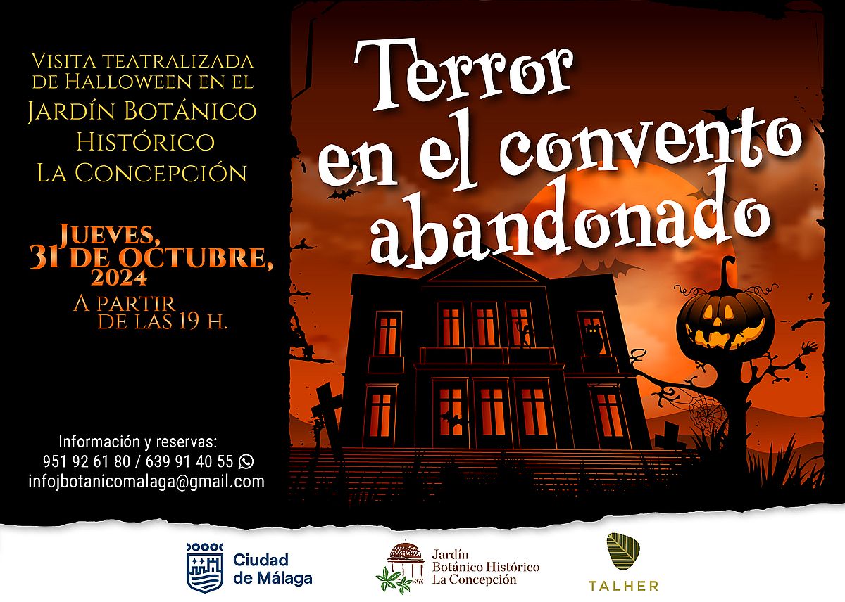 Visita teatralizada de Halloween en La Concepción