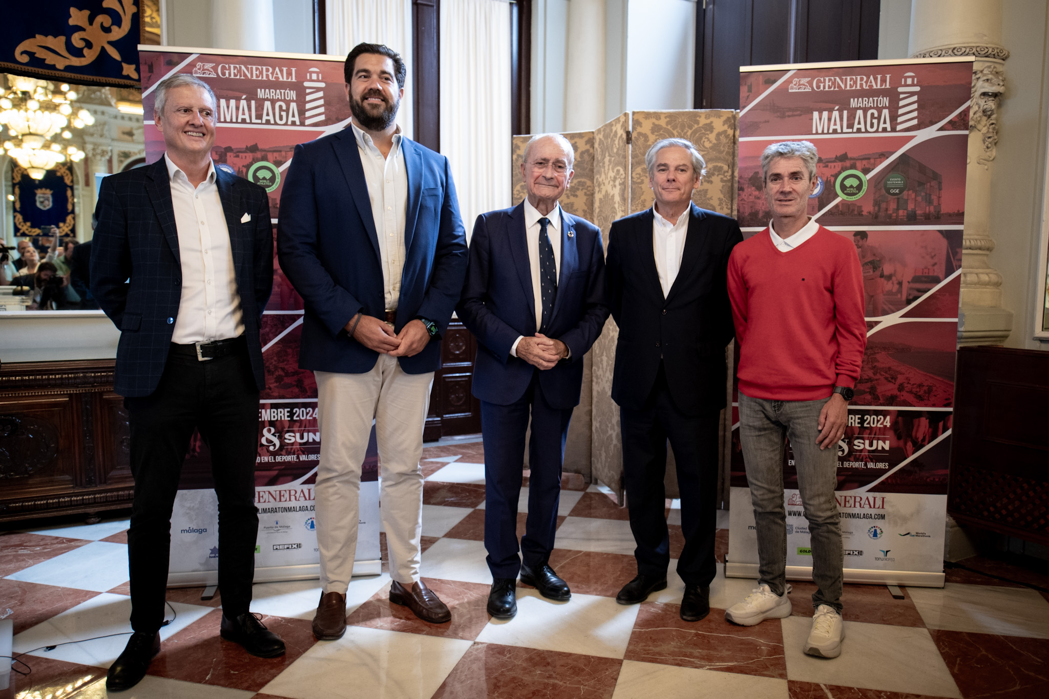 El Generali Maratón de Málaga, récord de participación a 3 meses de la prueba