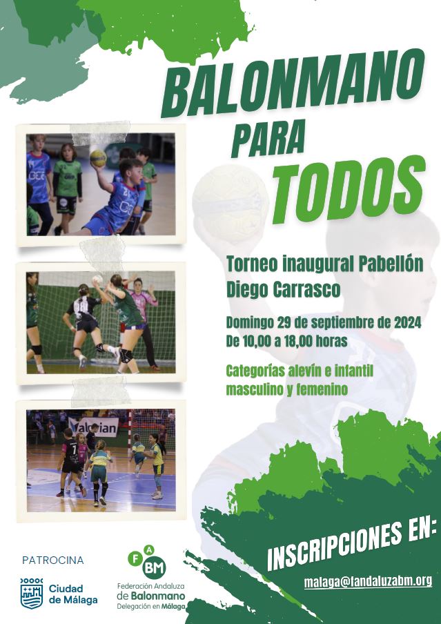 El pabellón ‘Diego Carrasco’ acoge este fin de semana el torneo ‘Balonmano para todos’, que ...