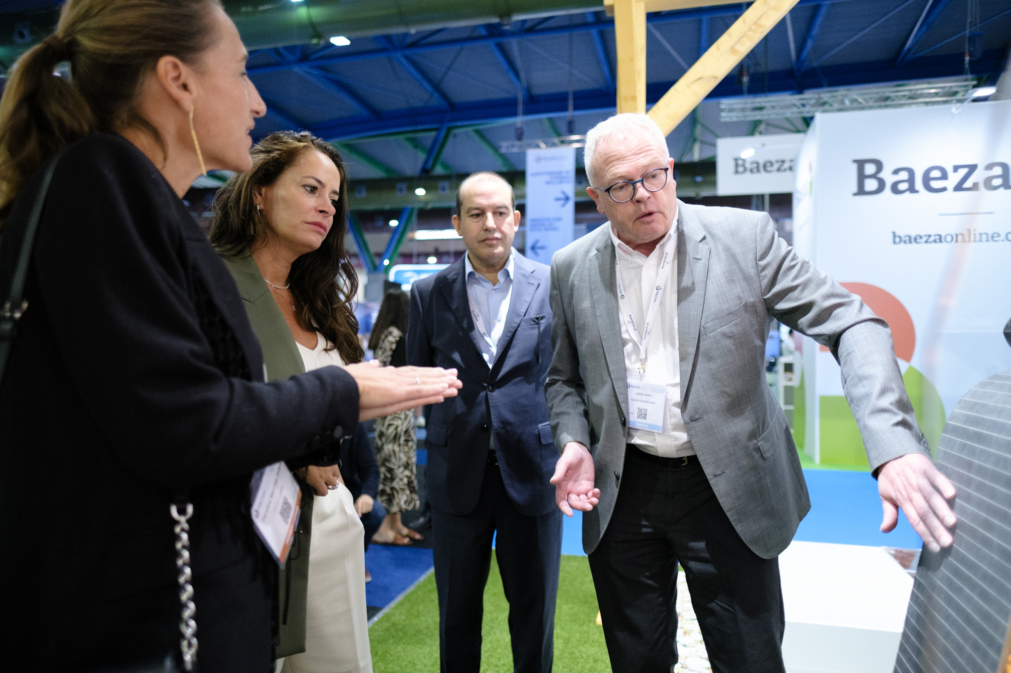 Acto de inauguración de la primera edición del evento PiscinaSpain en Fycma