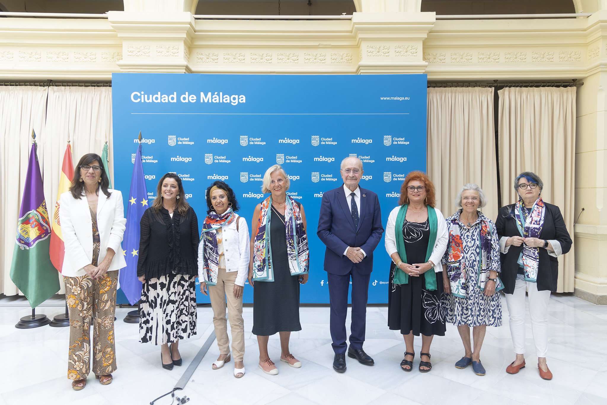 Recepción delegación de la ciudad alemana de Passau