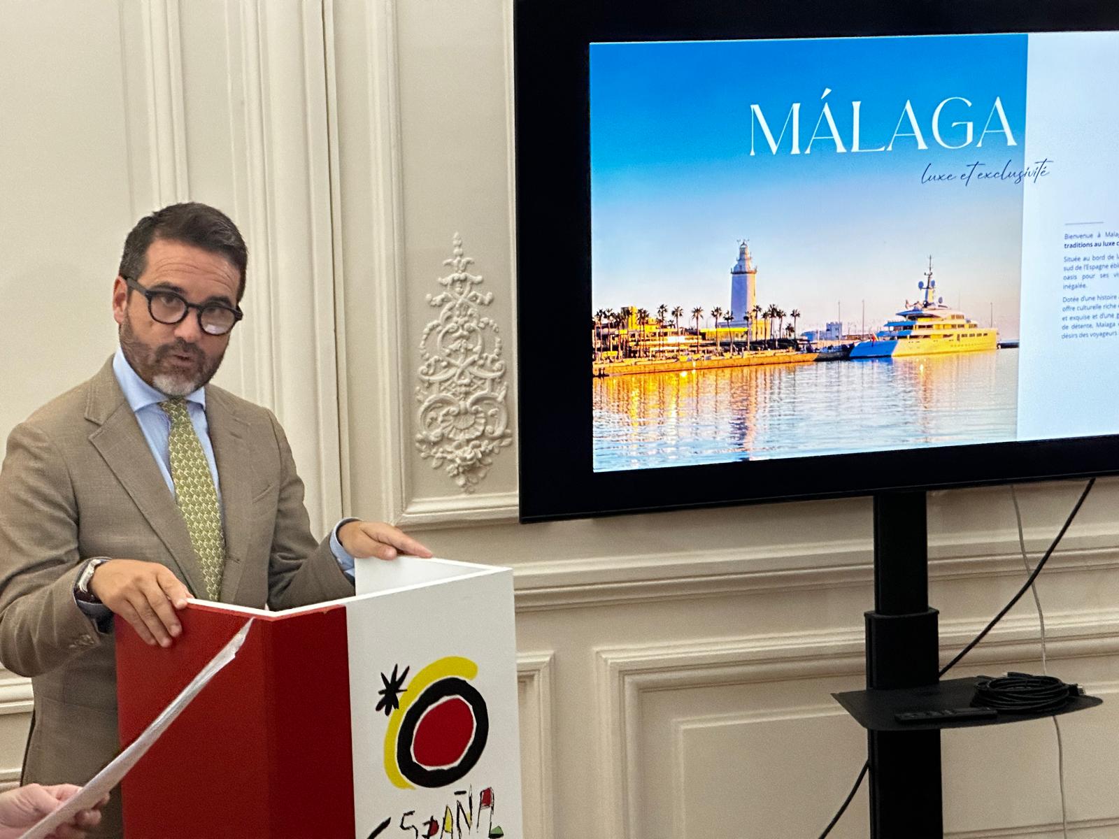 Málaga lleva a cabo dos acciones en París y Milán para promocionar el segmento premium y de compras