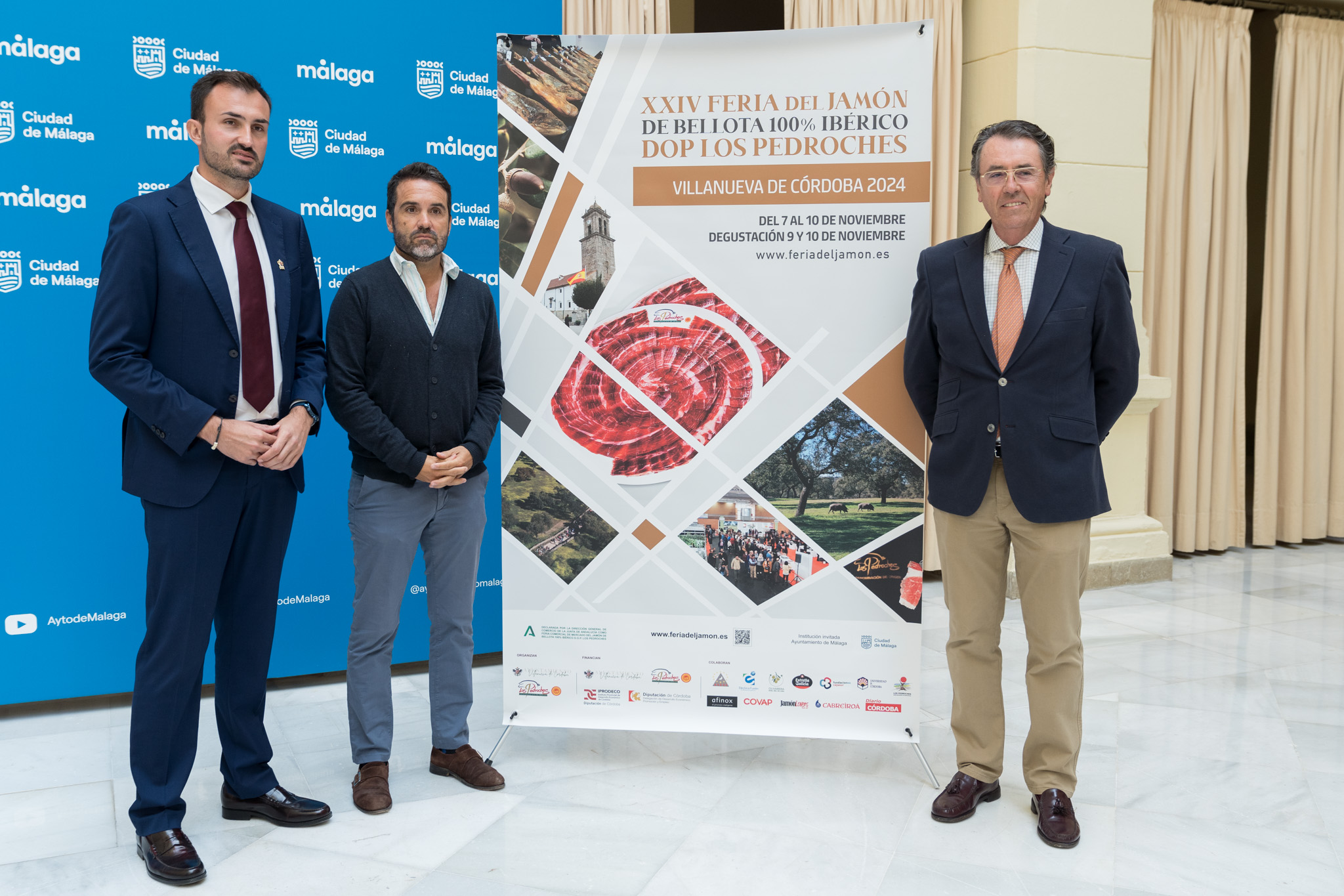 Málaga en la XXIV edición de la Feria del Jamón de Bellota 100% Ibérico de Los Pedroches