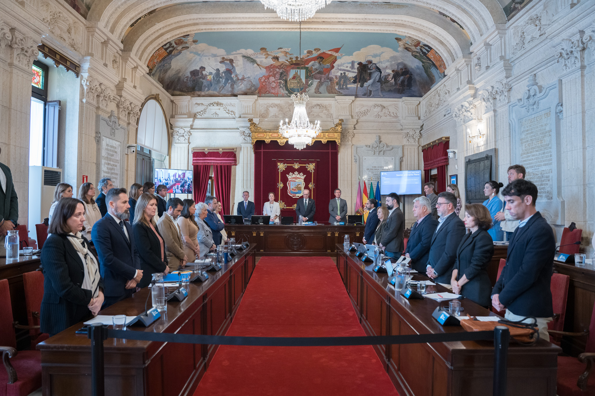 Celebración del Pleno ordinario del mes de octubre