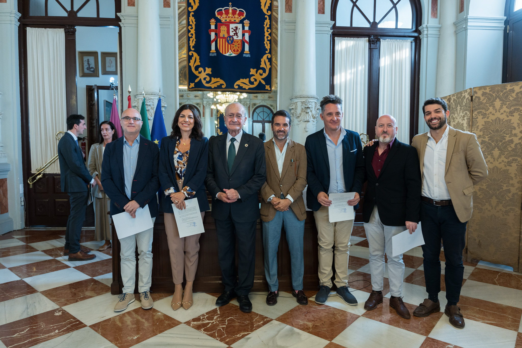 Toma de posesión funcionarios de carrera del Ayuntamiento de Málaga