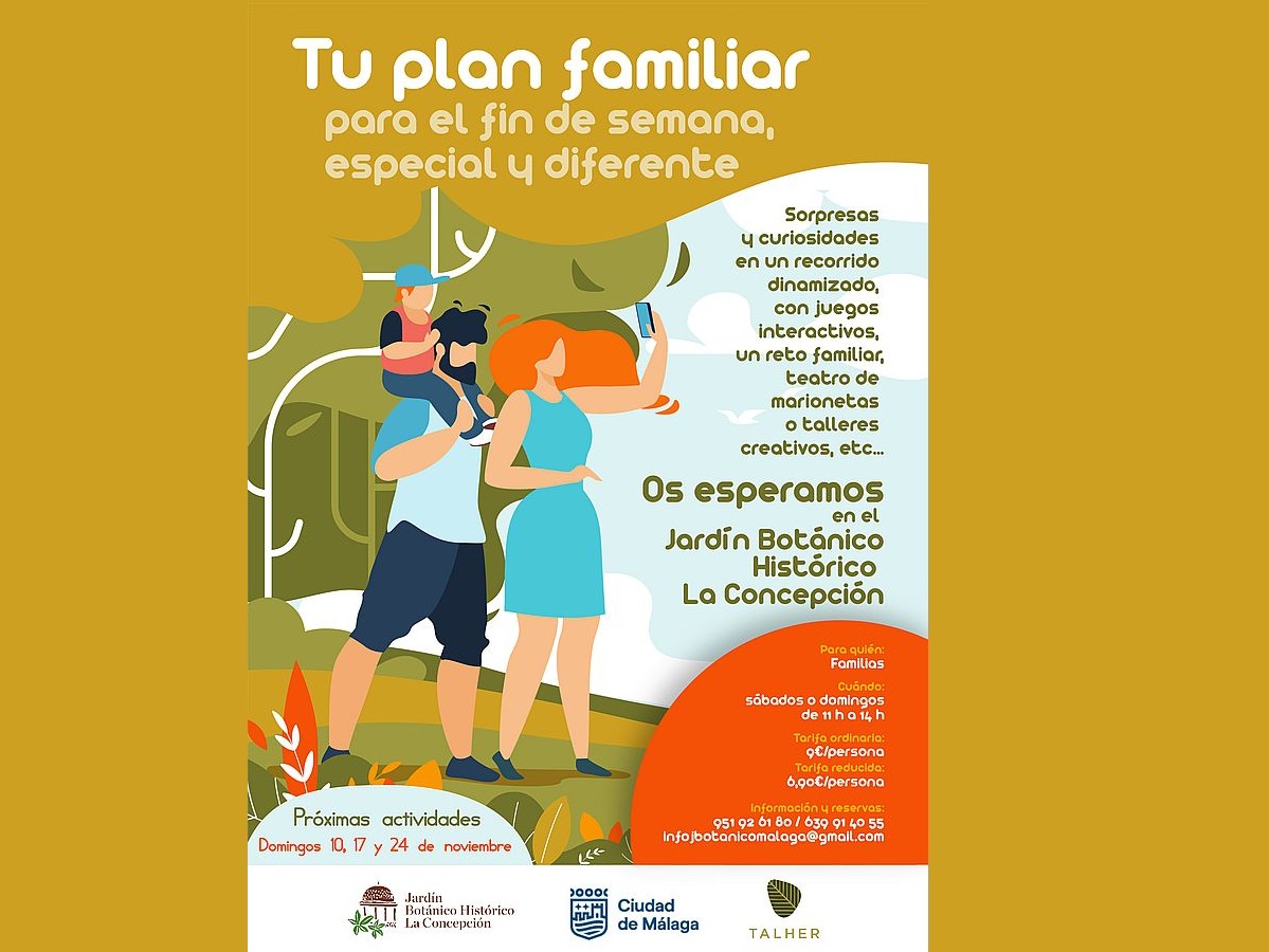 Actividades familiares en La Concepción