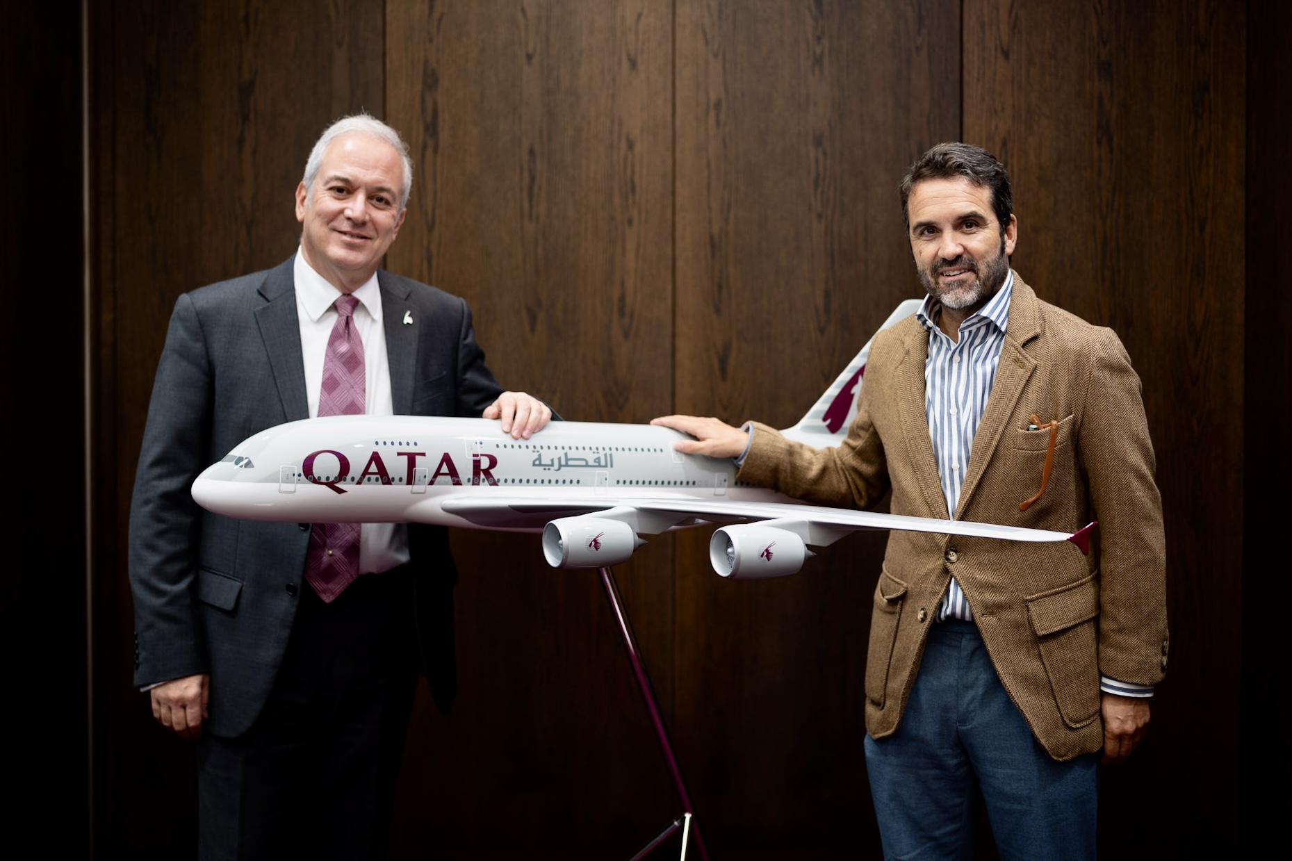 Málaga estrecha vínculos con Qatar Airways en el marco de la World Travel Market