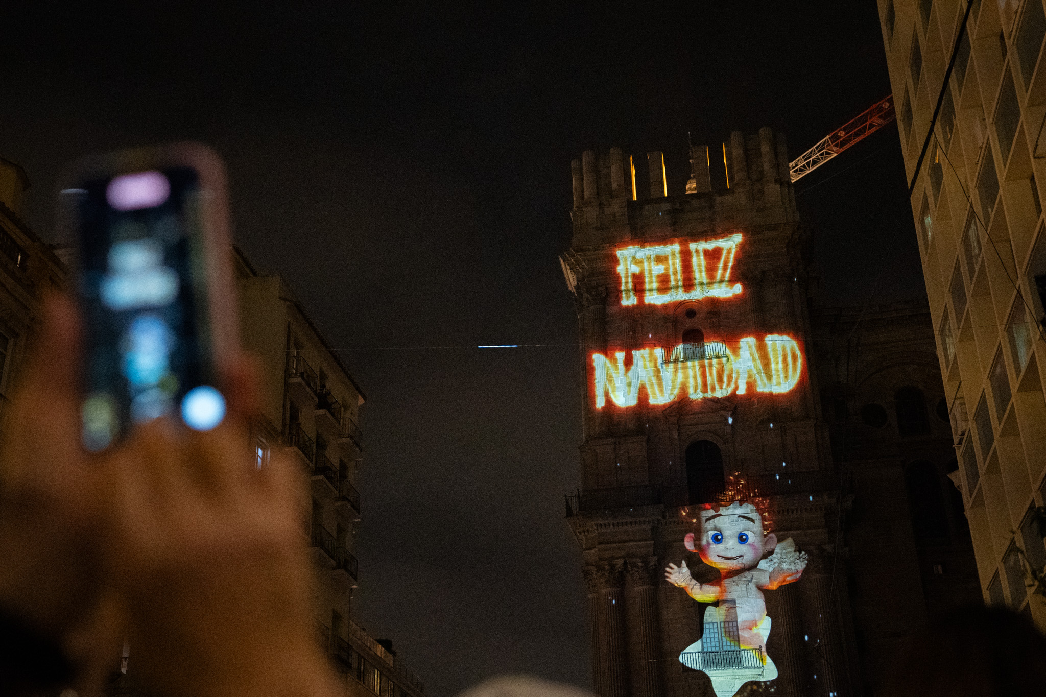 Vídeo mapping: la proyección arquitectónica ‘Manto de estrellas’ en la Catedral