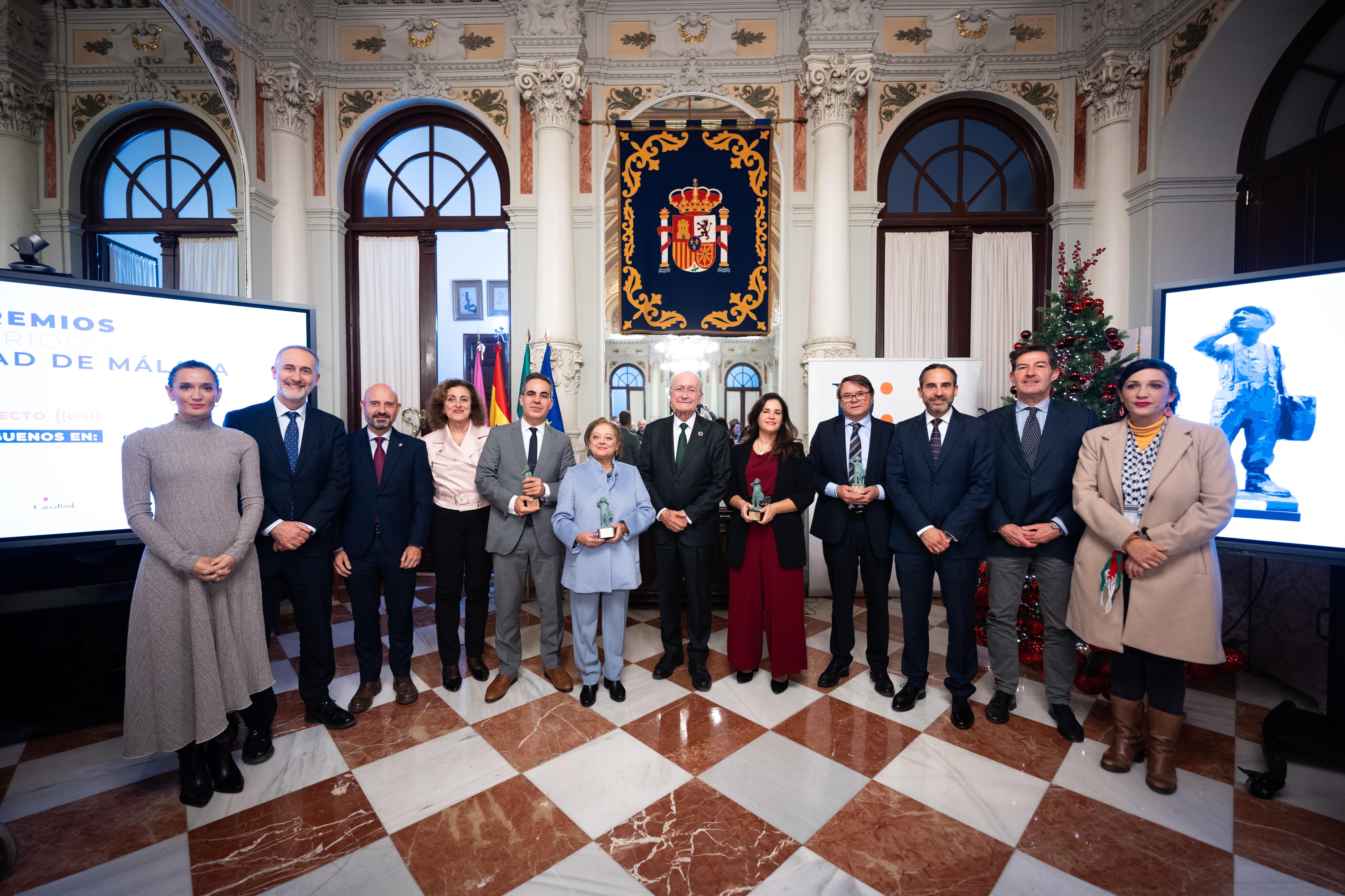 Entrega de los XV Premios de Periodismo Ciudad de Málaga