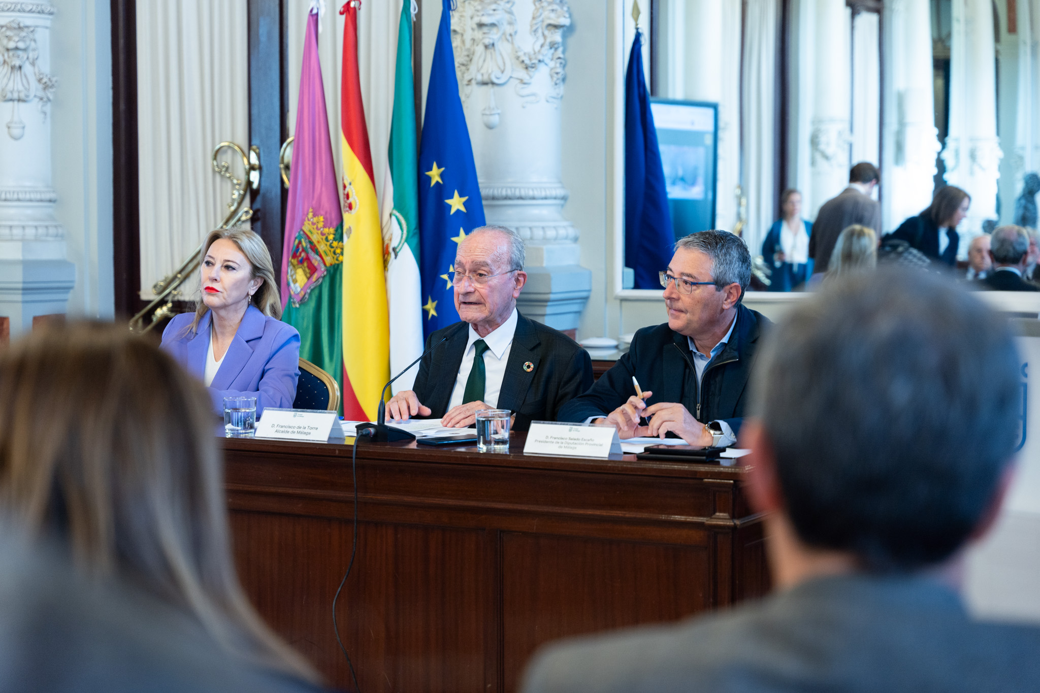 Reunión en el Ayuntamiento de Málaga en la que han participado las tres administraciones
 ...