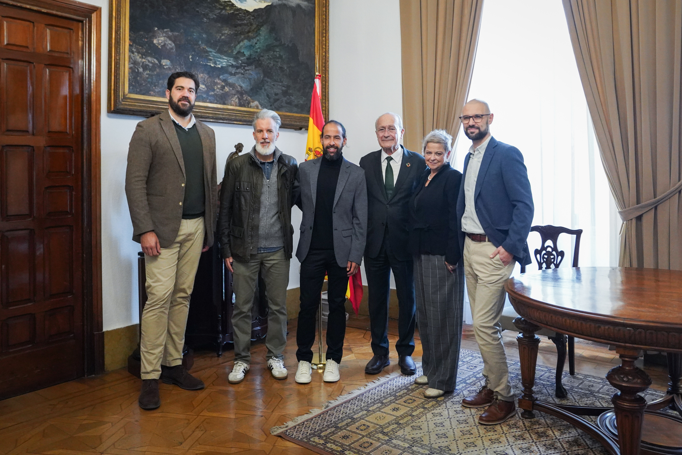 Recepción del atleta y triatleta internacional absoluto con la Selección Española Antonio Jesús ...