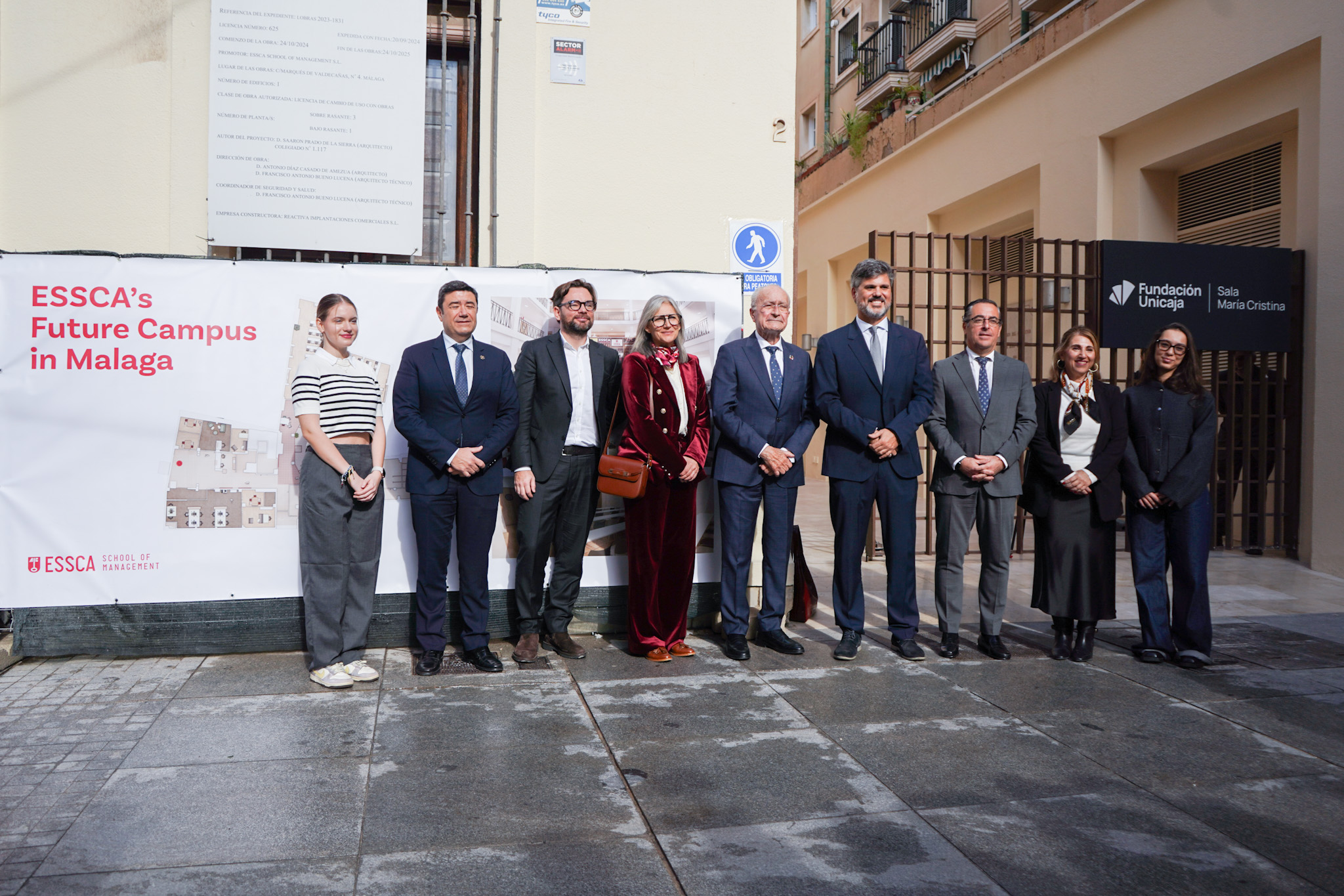 Presentación del campus de ESSCA en Málaga