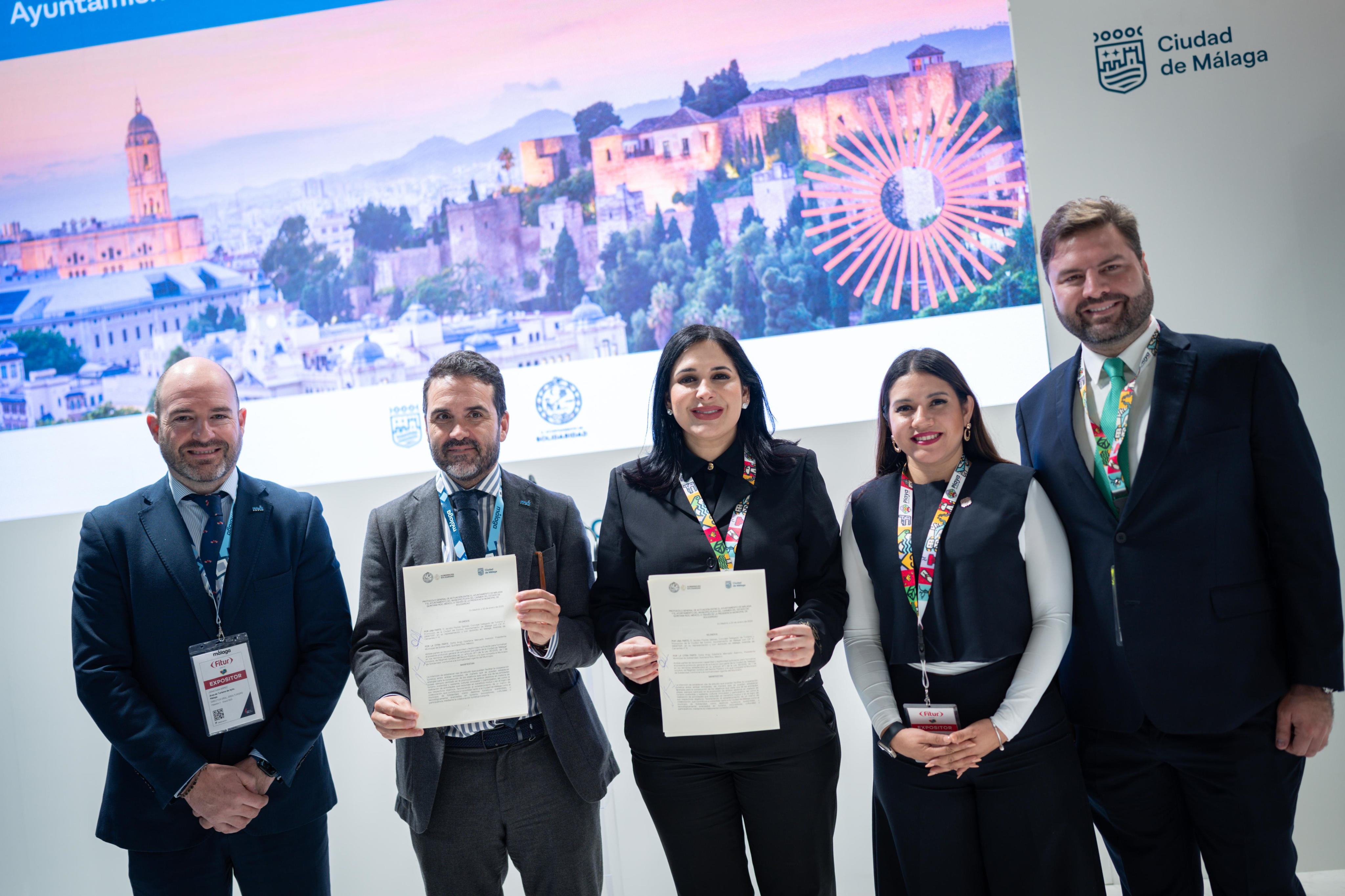 Málaga comienza su andadura en Fitur con una agenda cercana al centenar de citas profesionales ...