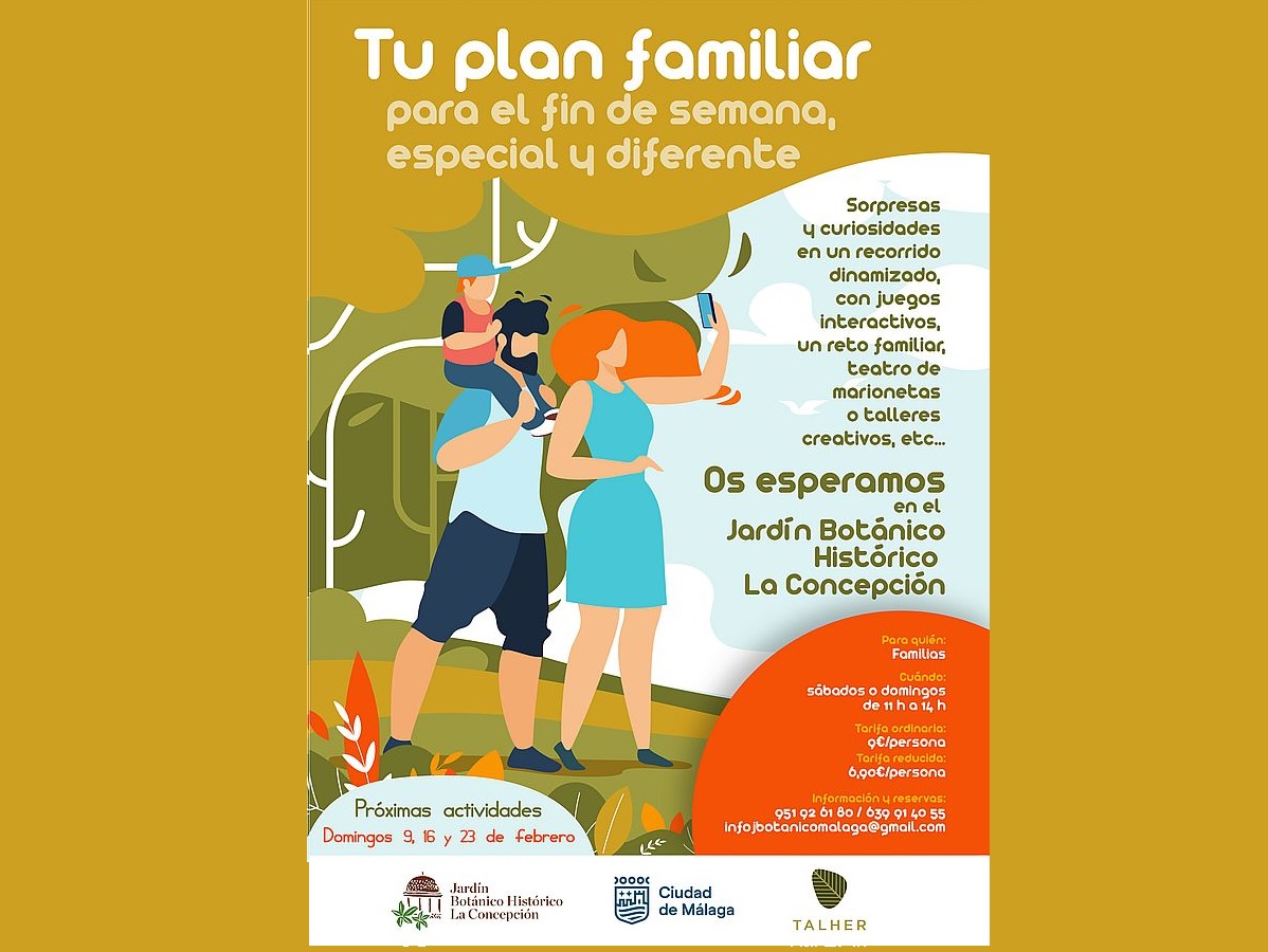 Actividades familiares en febrero en La Concepción