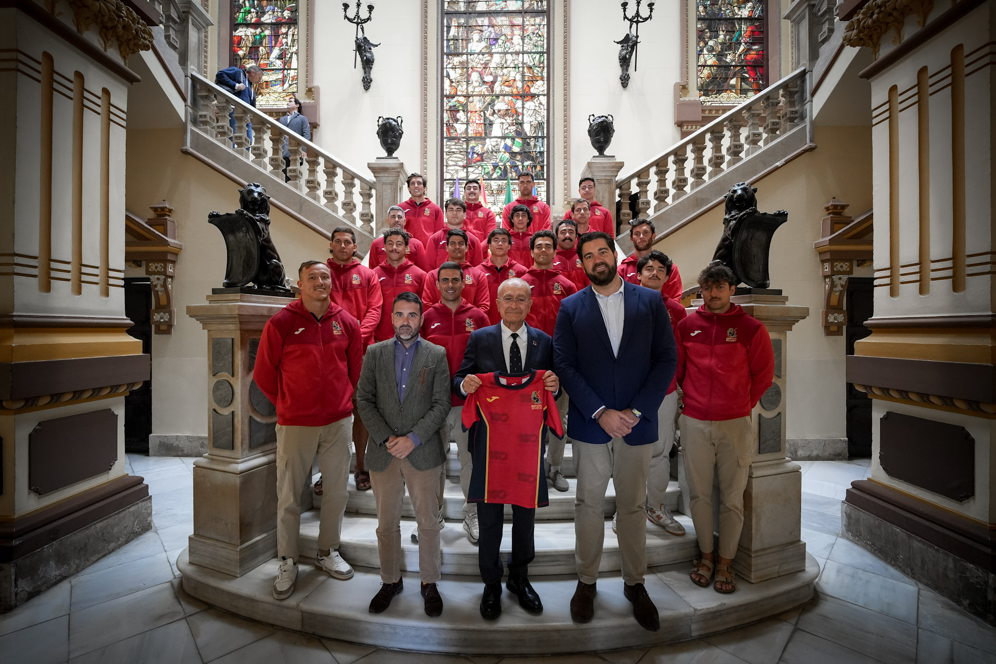 Recepción a la Selección Nacional de Rugby Seven